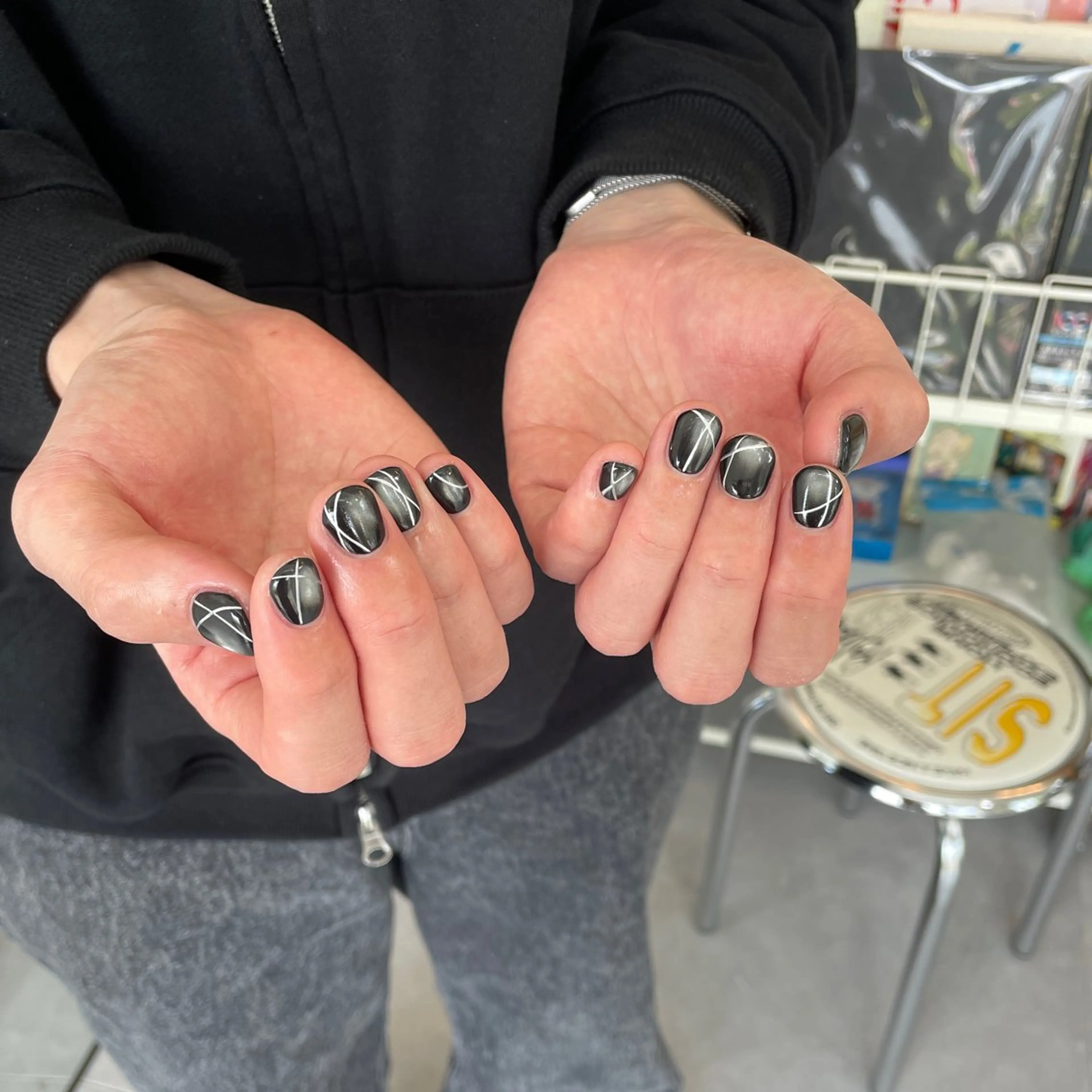 ネイル メンズネイル ハンドネイル ennail ayaのネイルデザイン