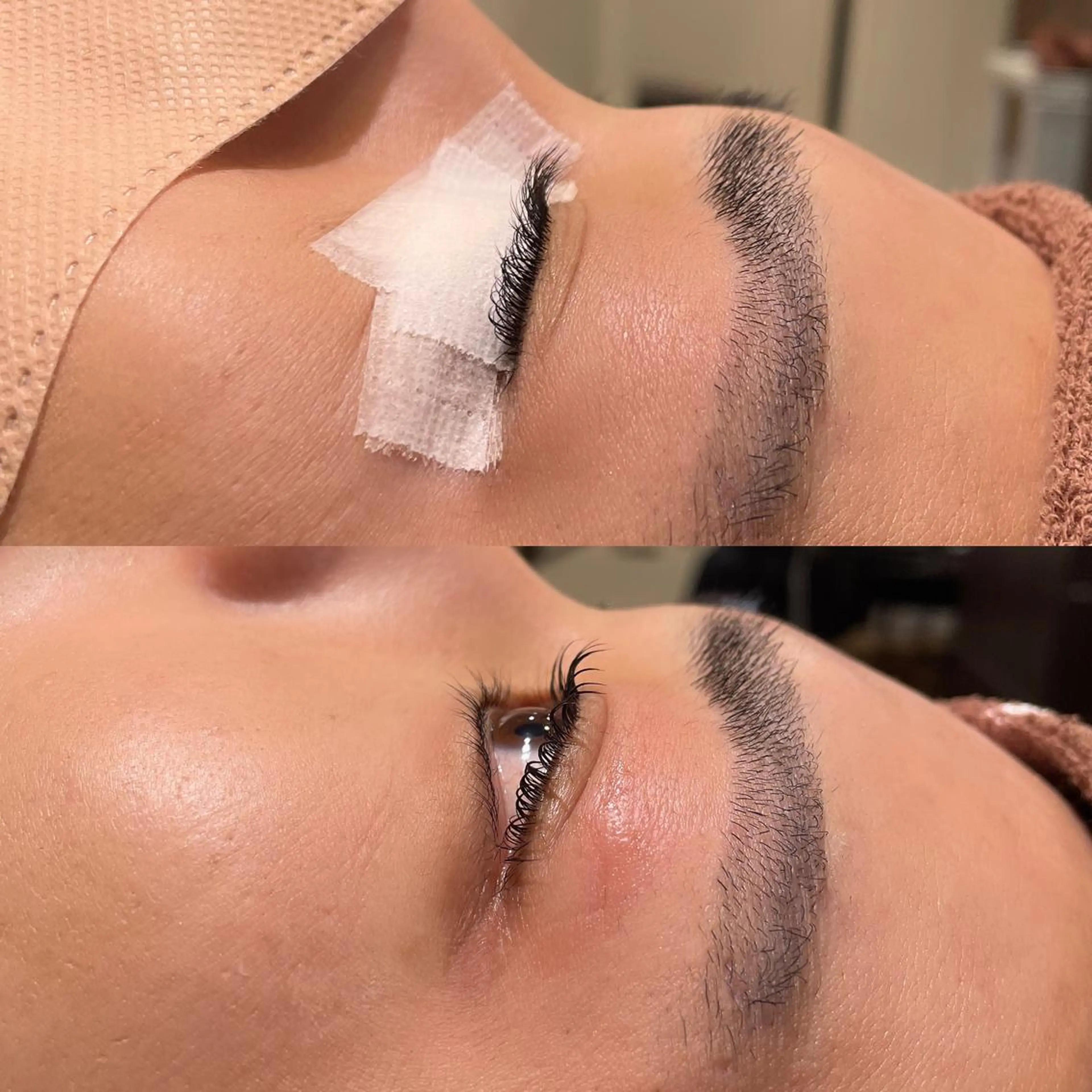 マツエク・マツパ アイブロウ 桑田 新菜のヘアスタイル