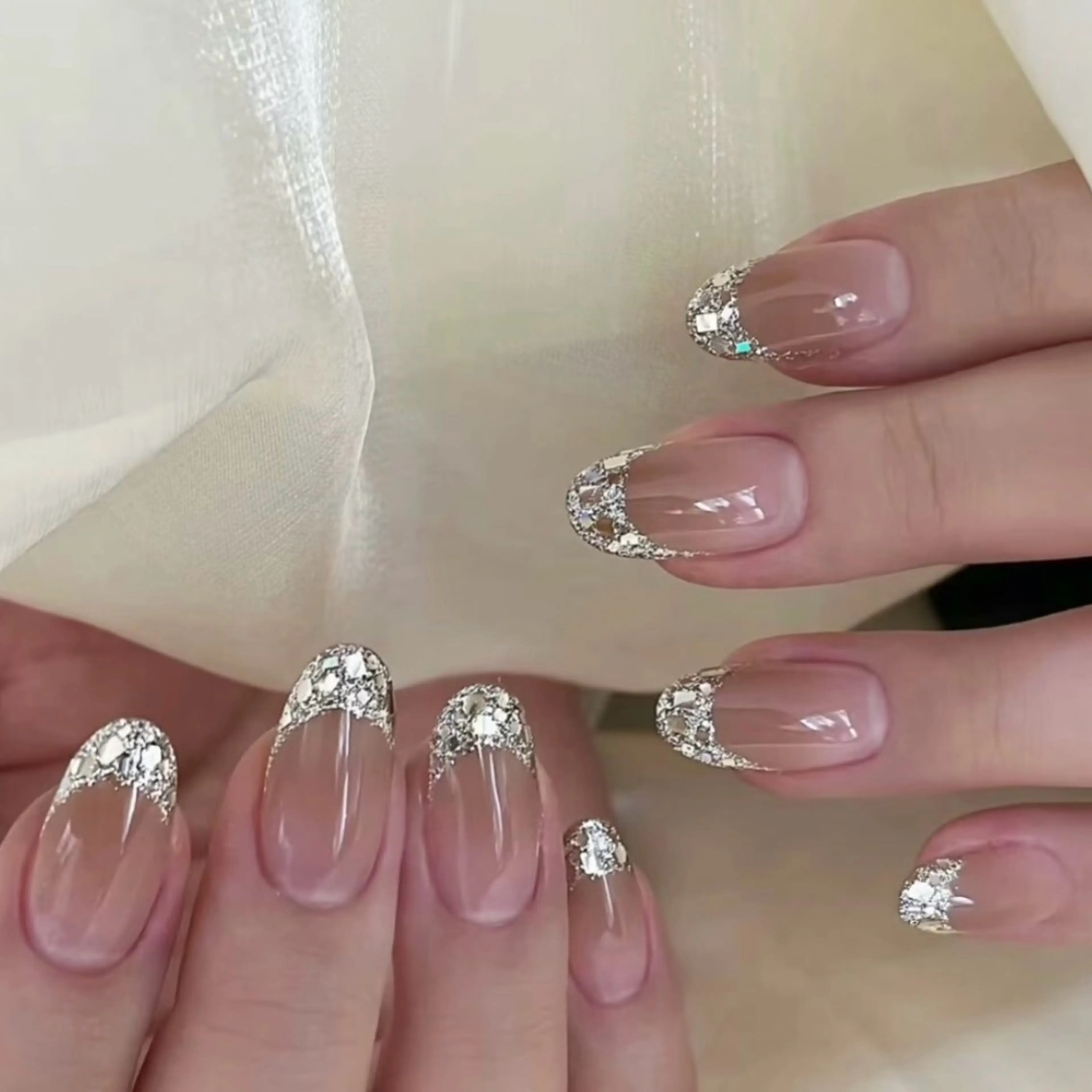 【自爪】★上品なガラスフレンチの写真