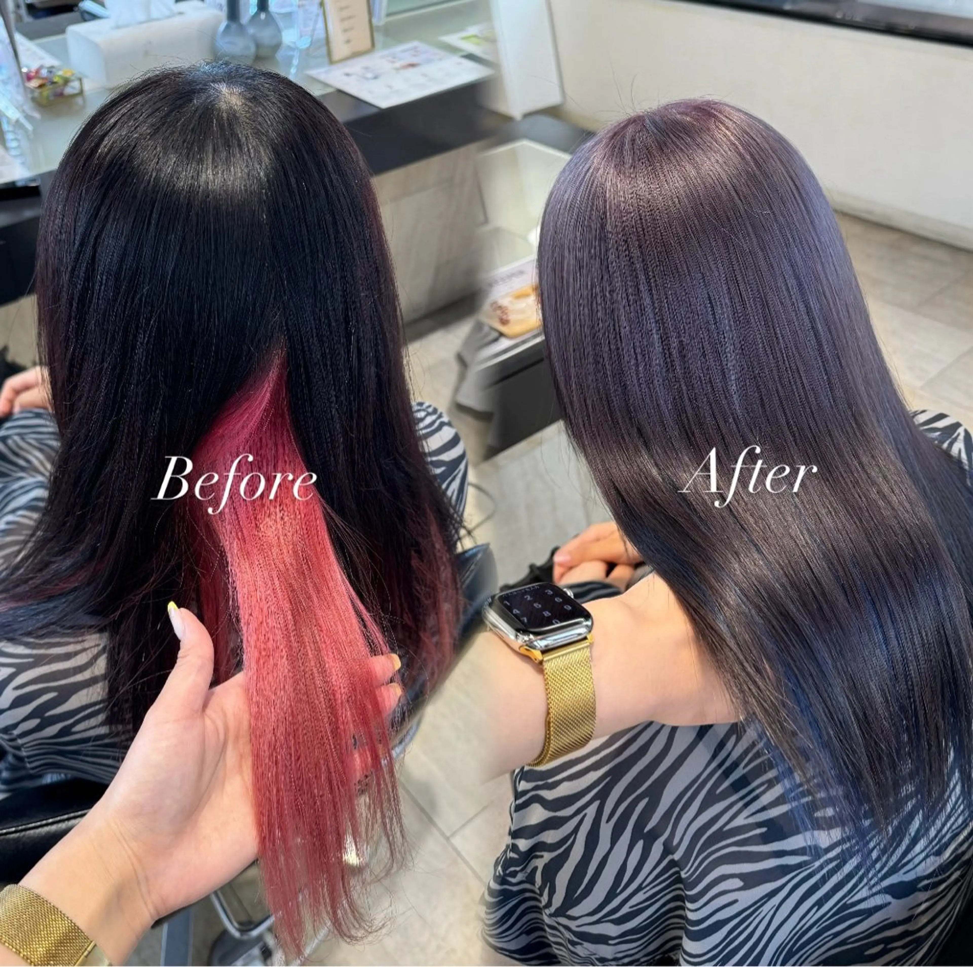 ロング 川口 華菜🦋のヘアスタイル