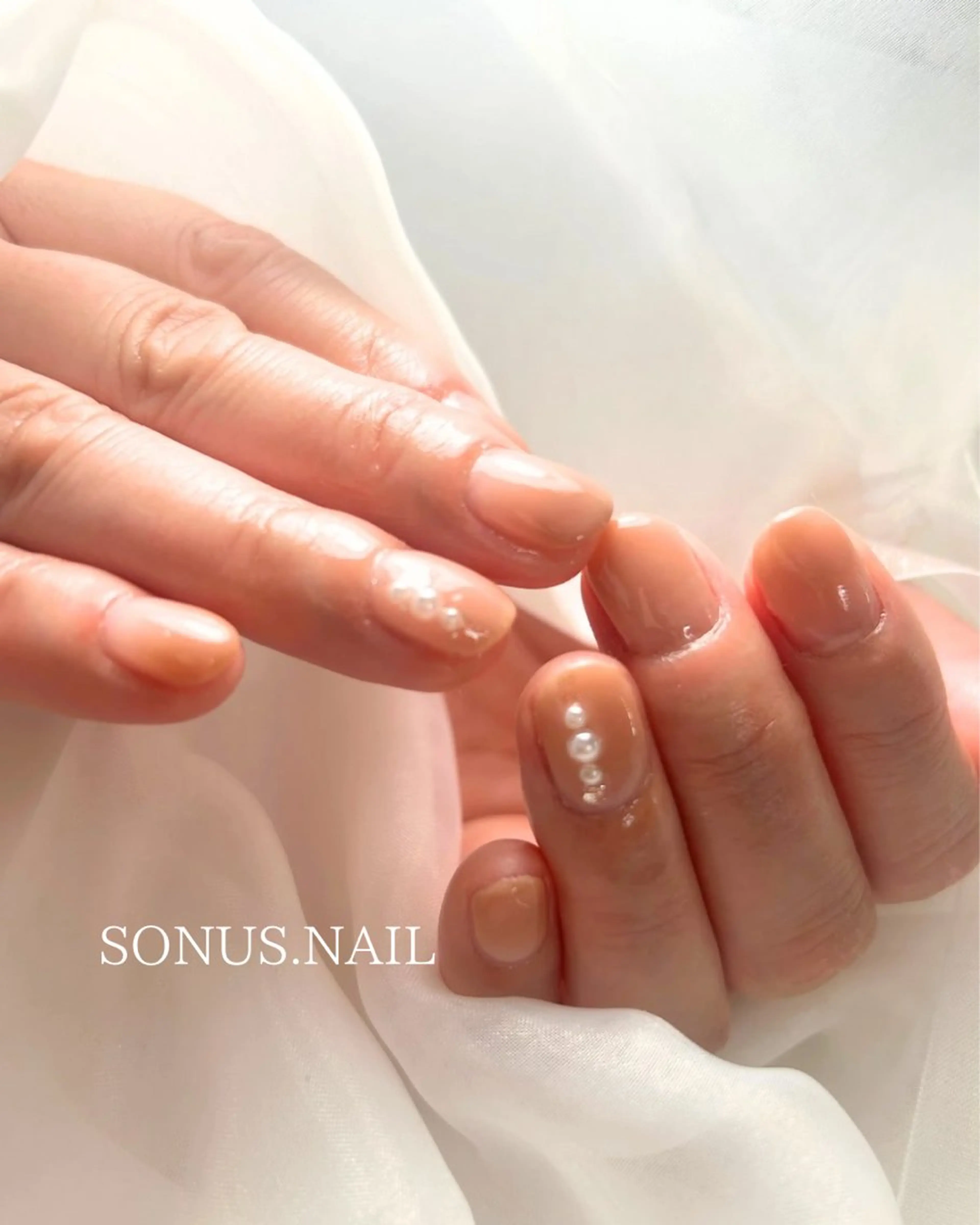 ネイル グラデーション シンプルネイル sonus. nailのネイルデザイン