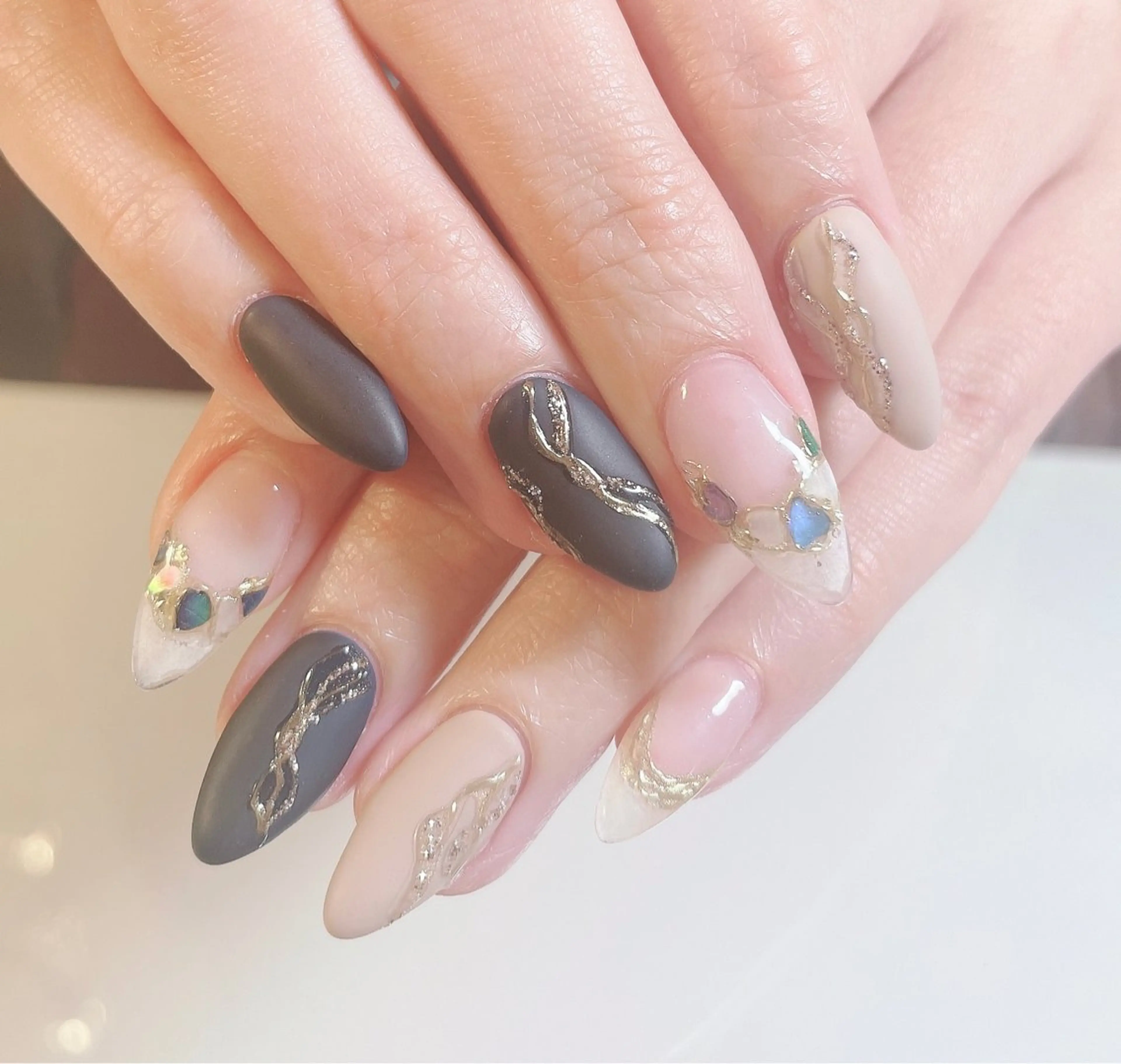 ネイル ハンドネイル Nail room Lunaのネイルデザイン