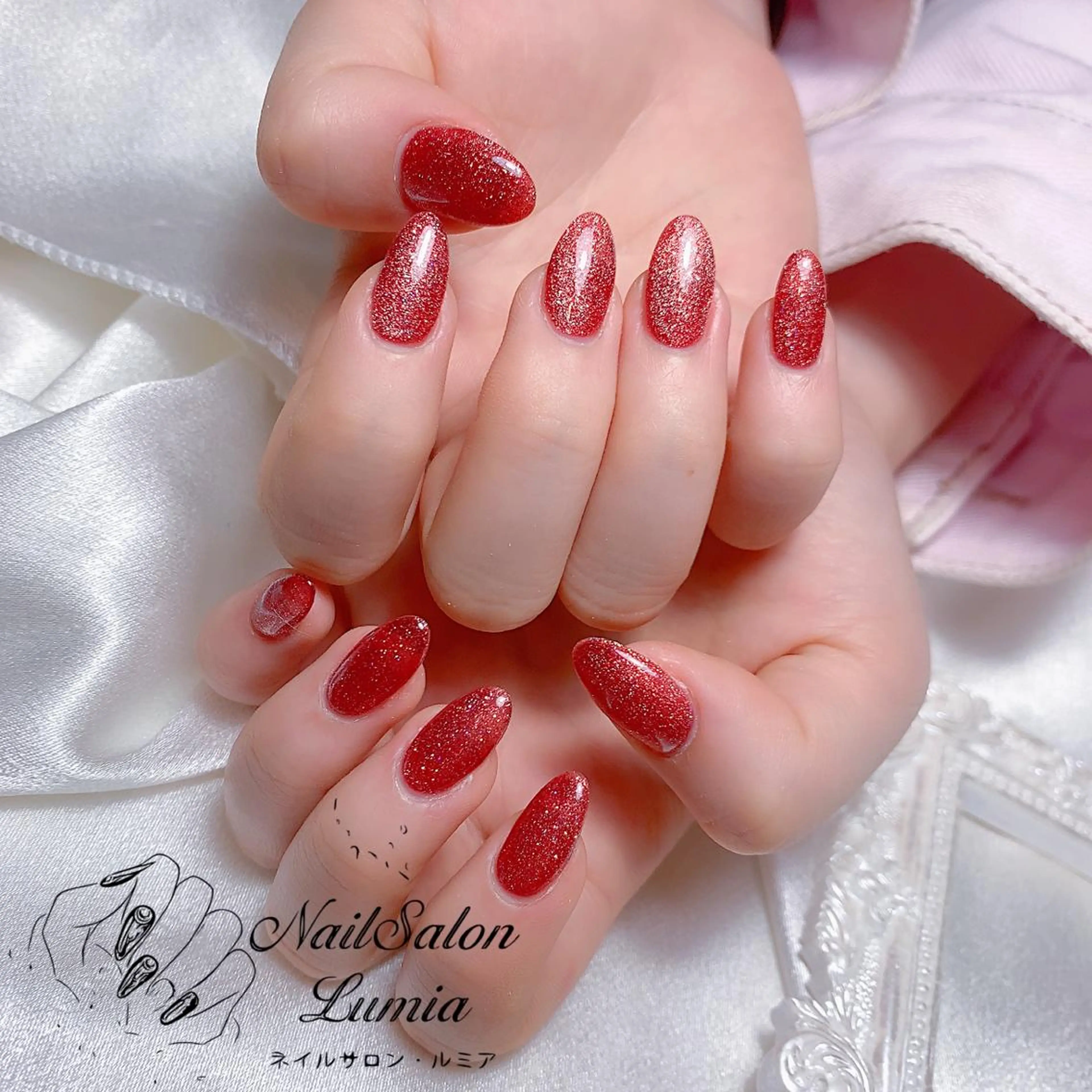 ネイル ハンドネイル ネイルサロン ルミア Lumia 店長のネイルデザイン