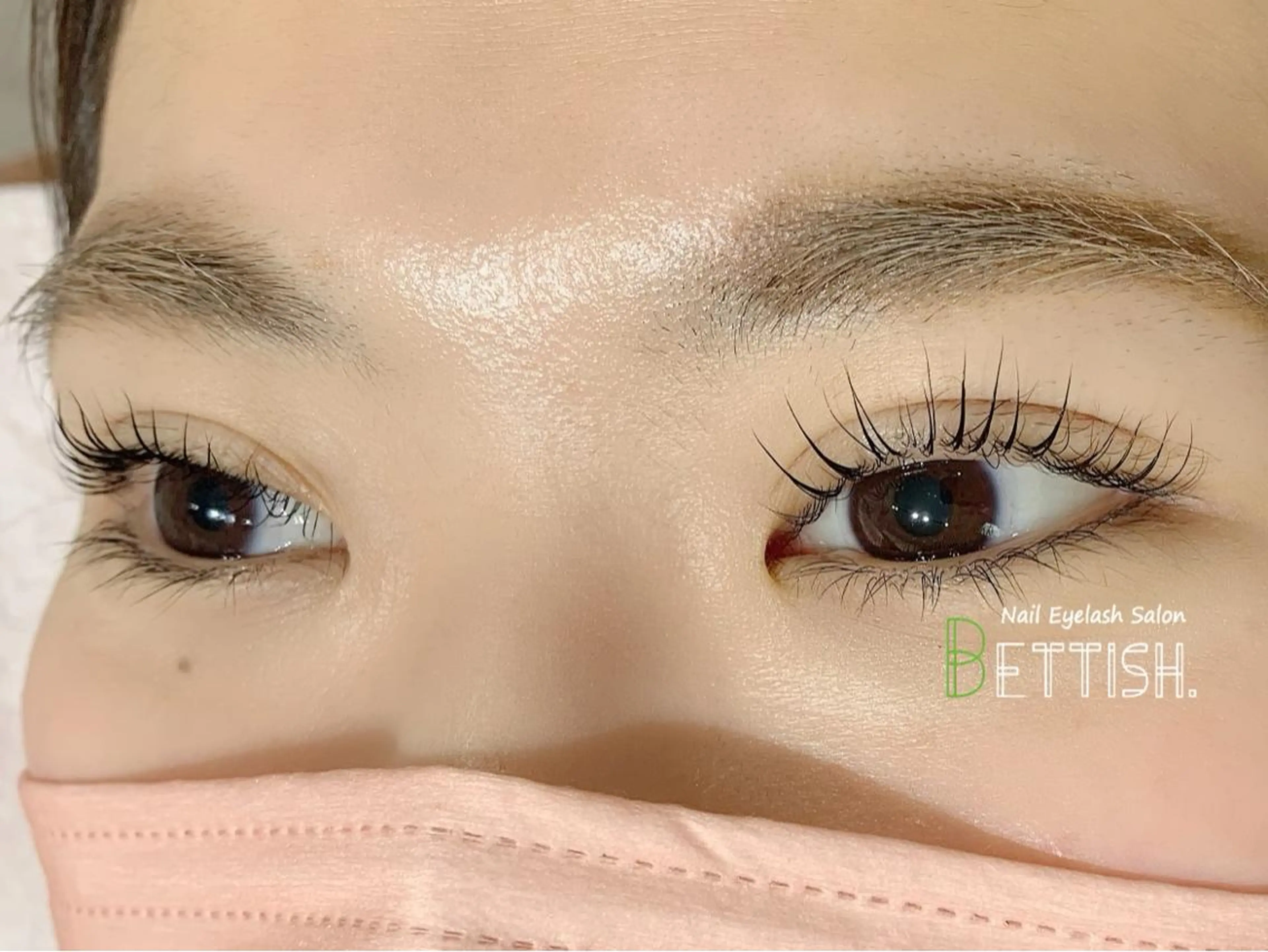 マツエク・マツパ マツパ BETTISH. HARUKA☺︎のマツエク・マツパデザイン