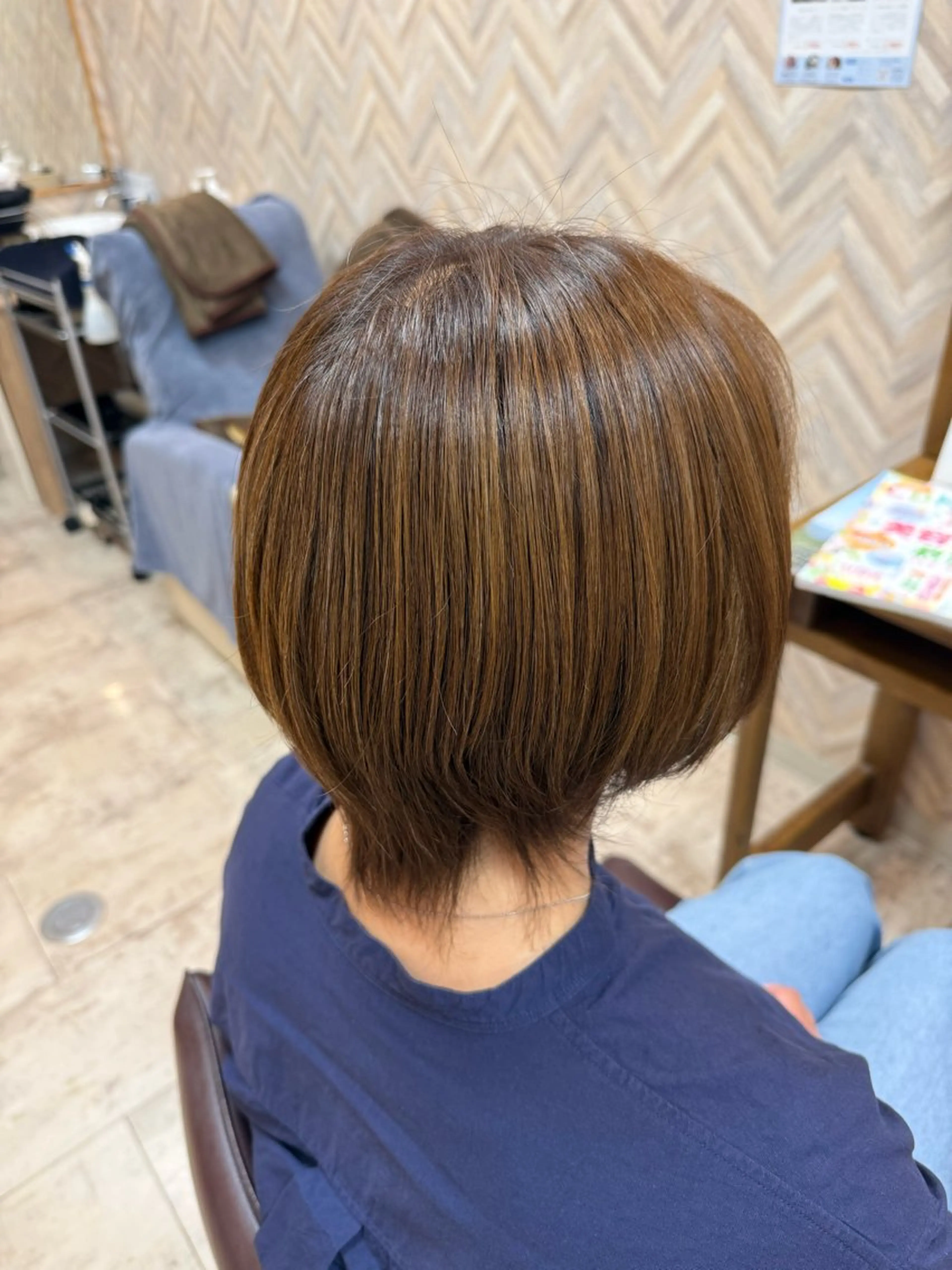 ショート ヘアカラー 【STYLE】 🥑MEI🍒のヘアスタイル