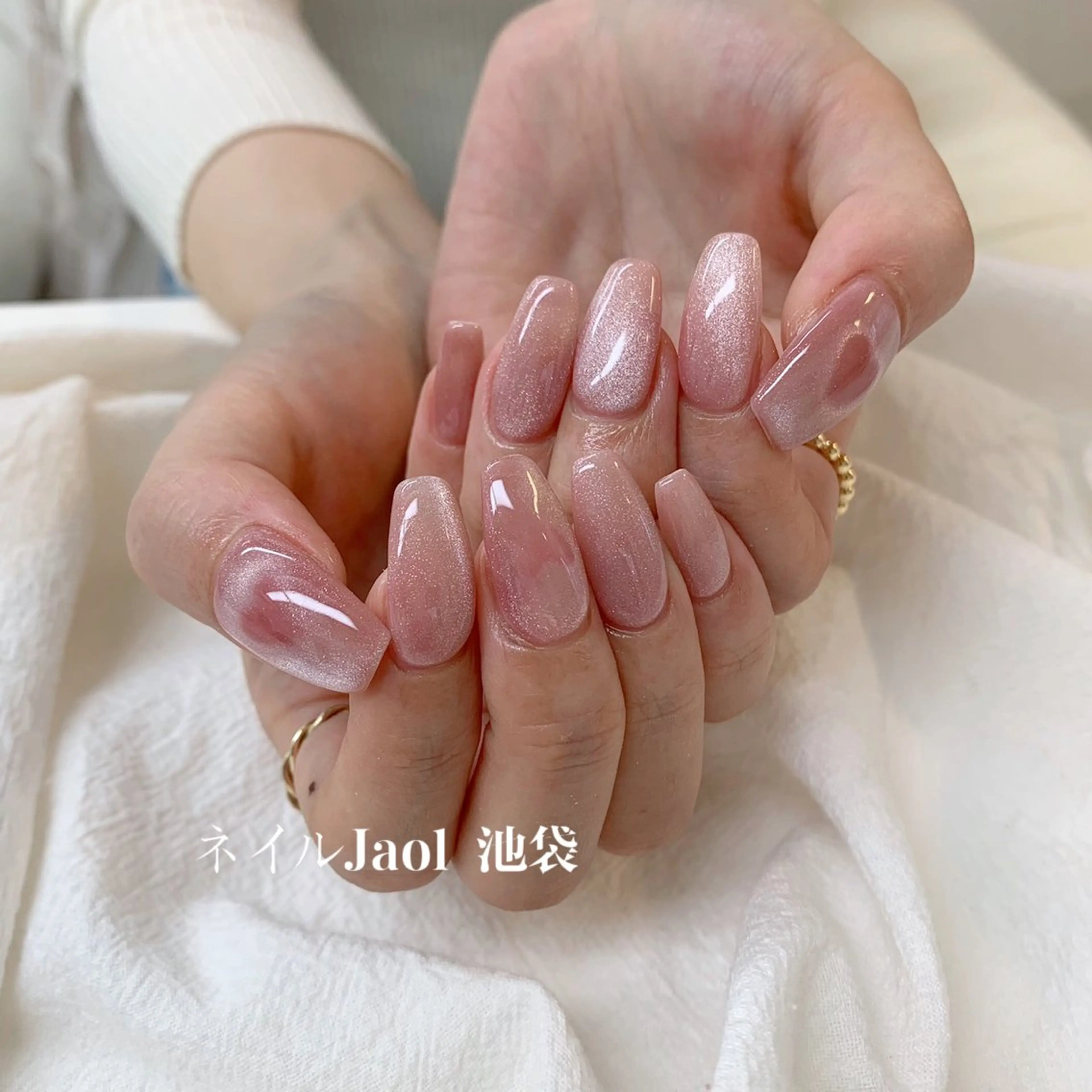 セミロング ハンドネイル nail jaol池袋店所属・ネイルJaol 池袋のネイルデザイン