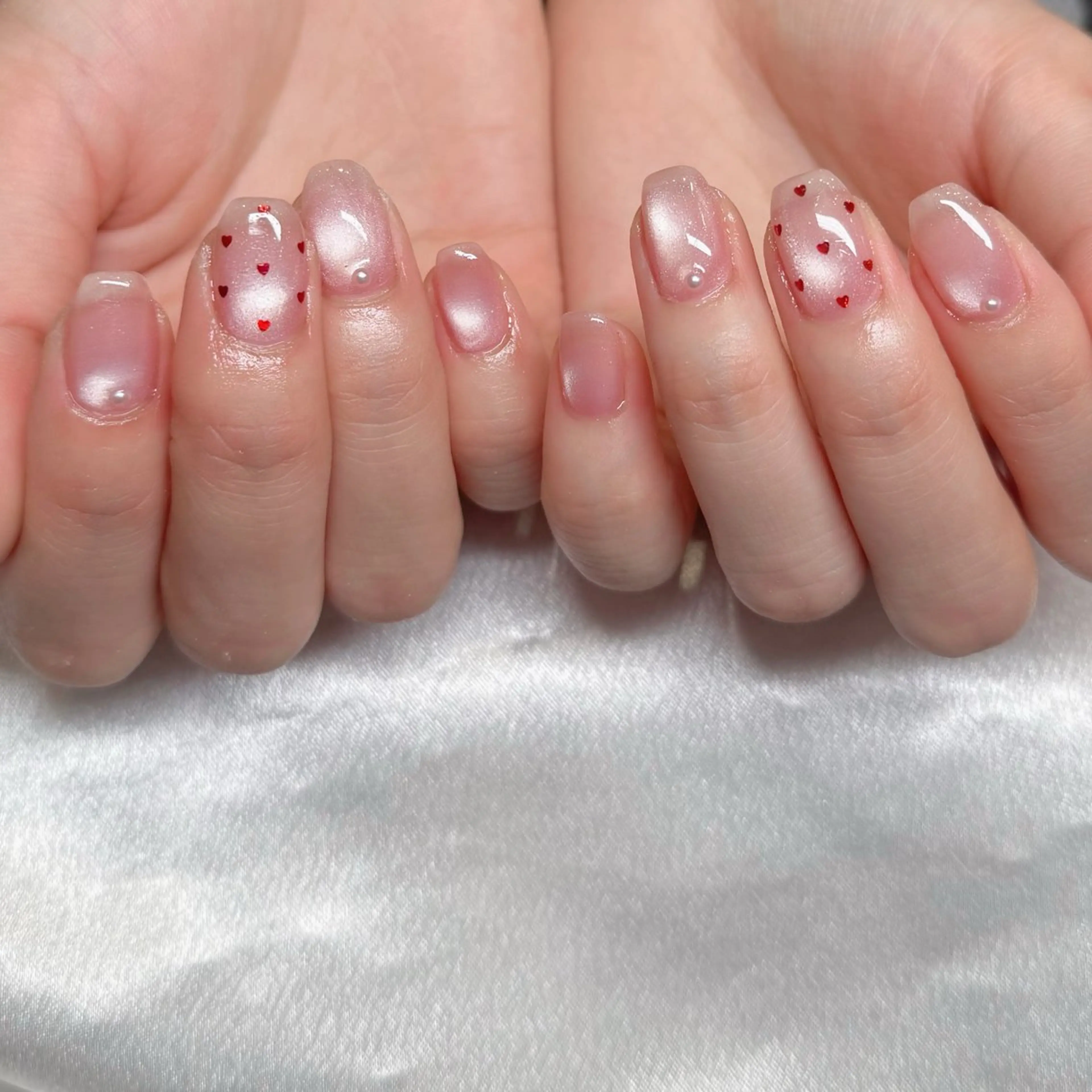 ネイル ハンドネイル mau🩵nail 堺筋本町｜心斎橋のネイルデザイン