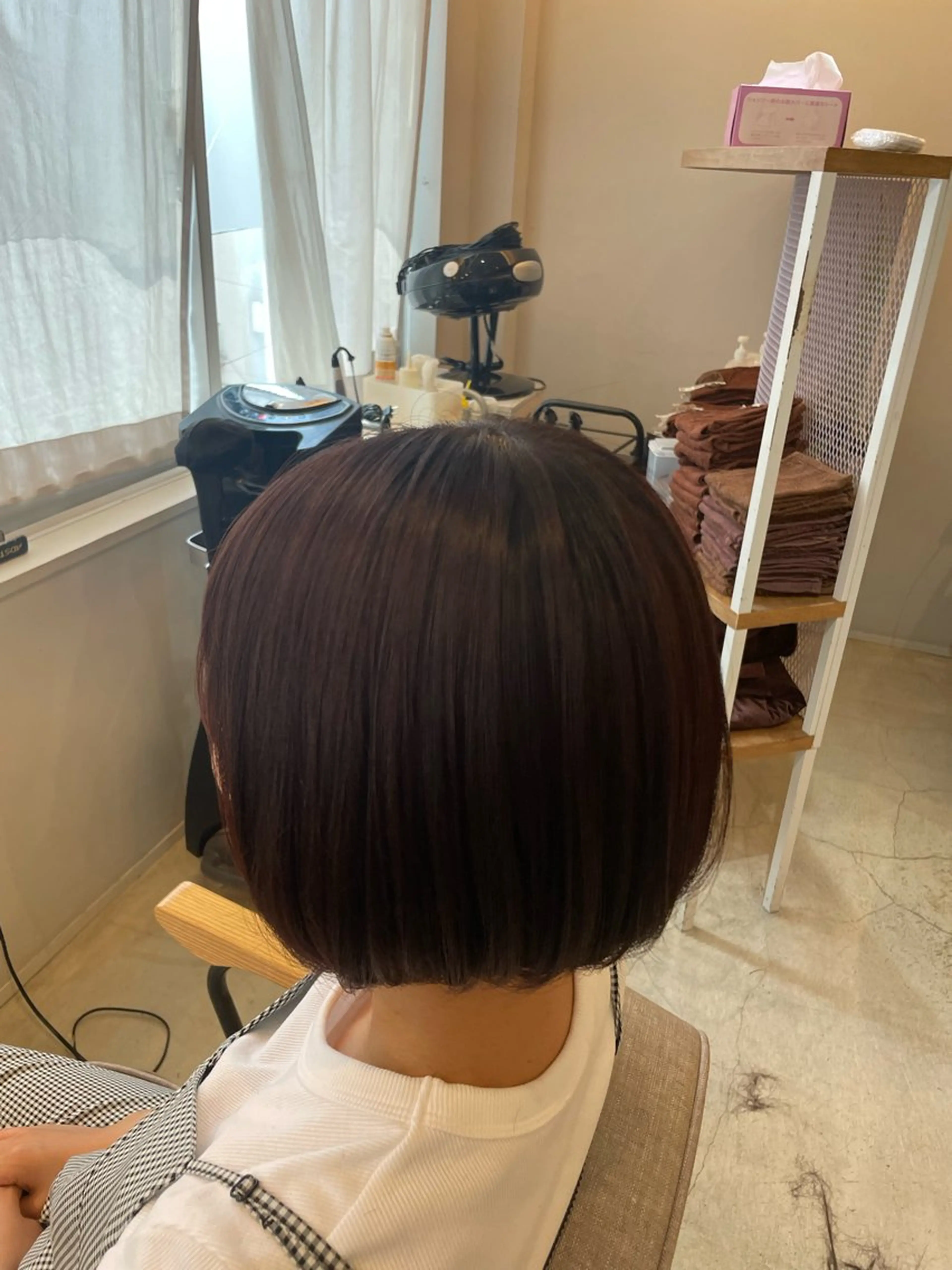 ショート 特化✨透明感カラー 白髪染め✨住田緋菜のヘアスタイル