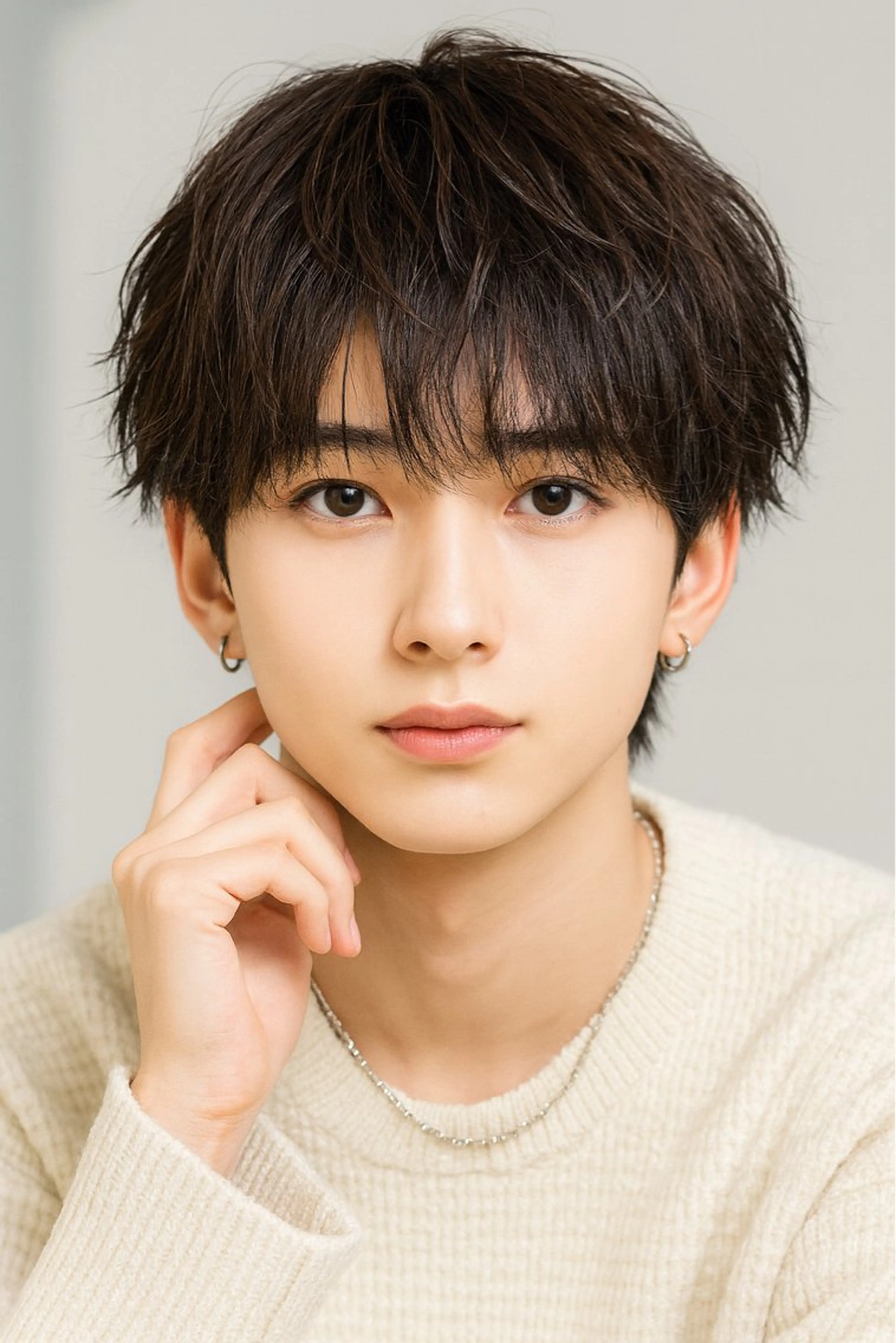 ショート カラー パーマ メンズ カット トリートメント Gain池下 レディースのヘアスタイル