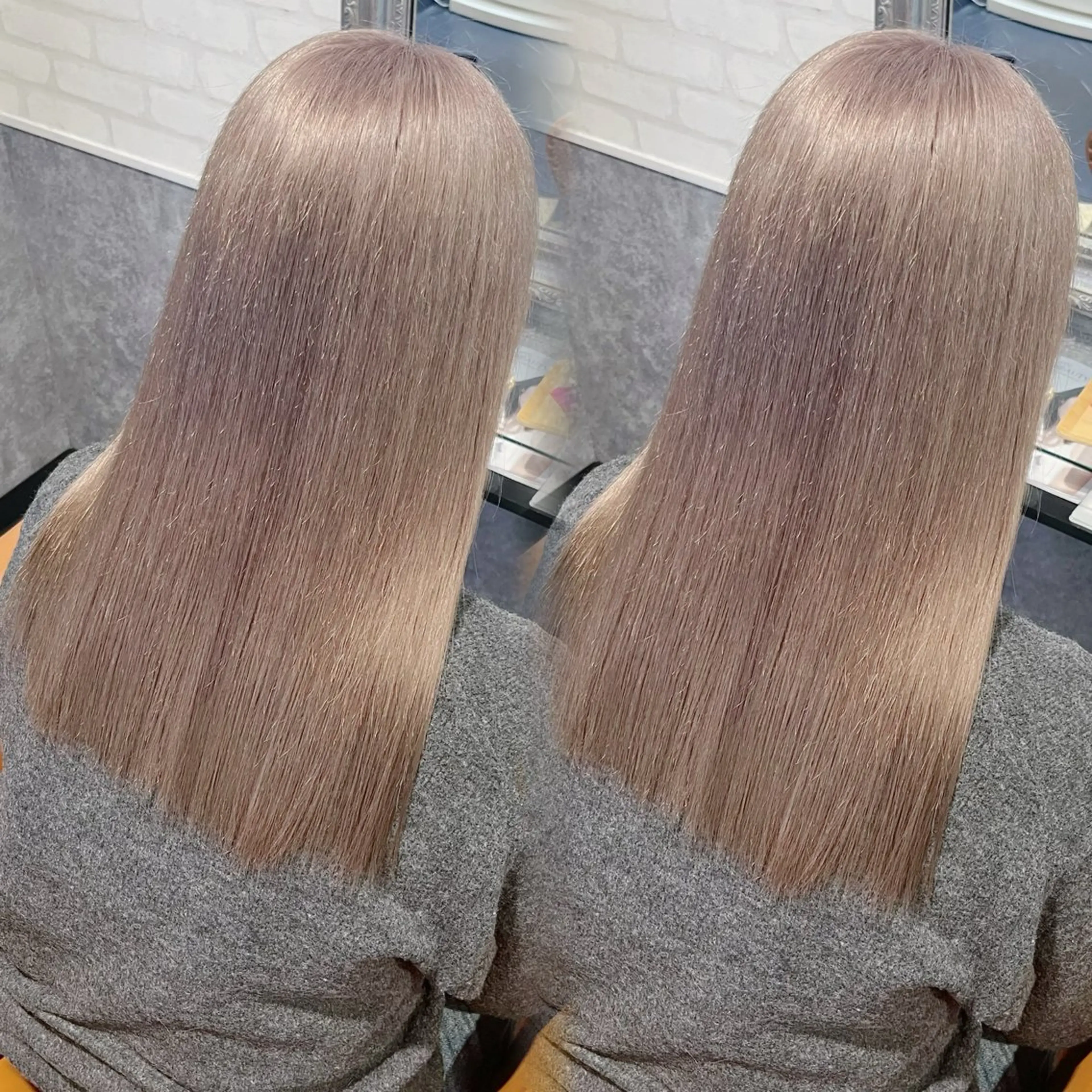 韓国ヘア特化🇰🇷🤍カット✂️➕ケアブリーチ✨️➕カラー🎀の写真