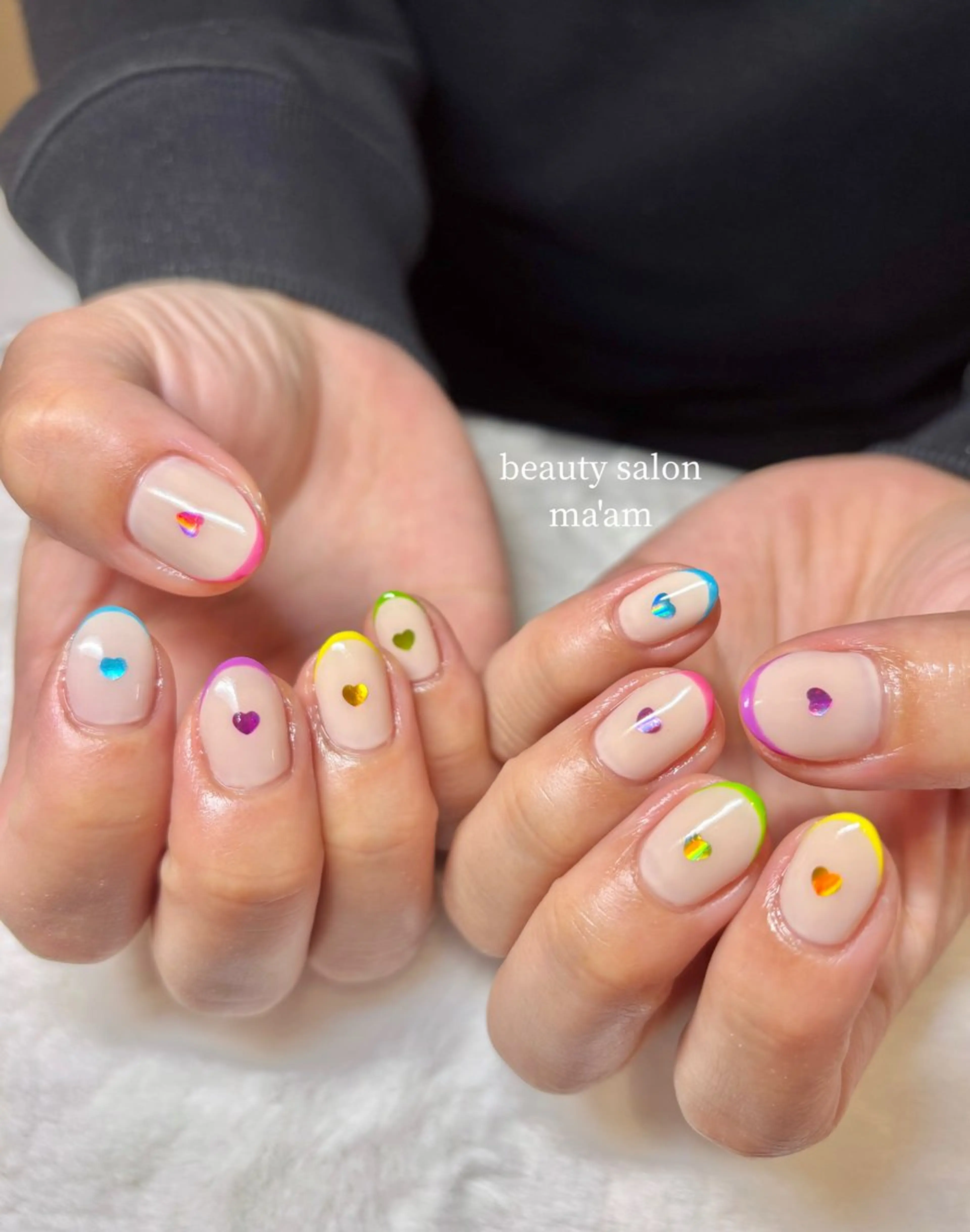 ネイル ハンドネイル beauty salon ma'am所属・chihiro 小路ネイルのネイルデザイン