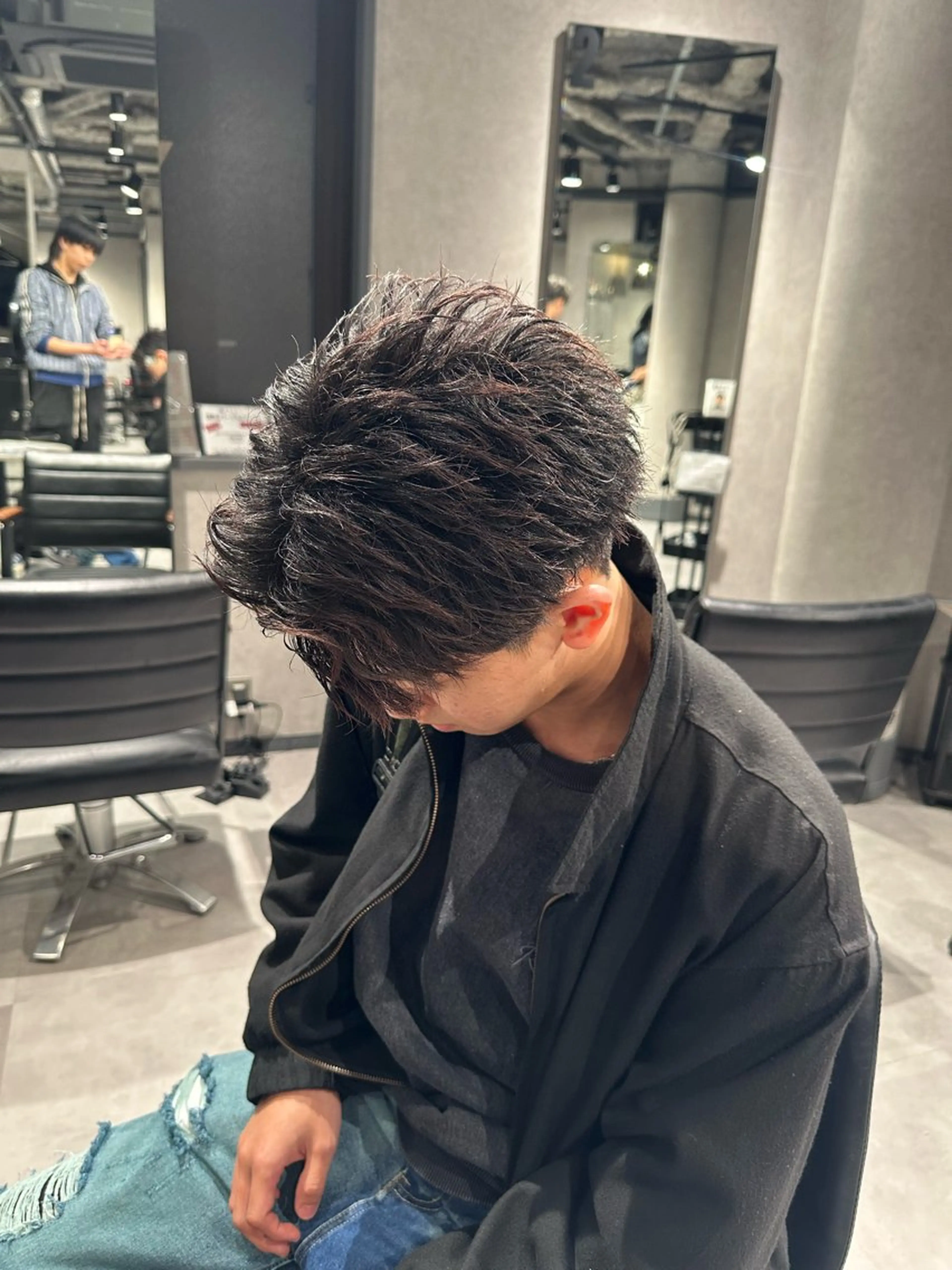 ショート ヘアアレンジ メンズ メンズヘア静岡 ✂︎Ryuheiのヘアスタイル