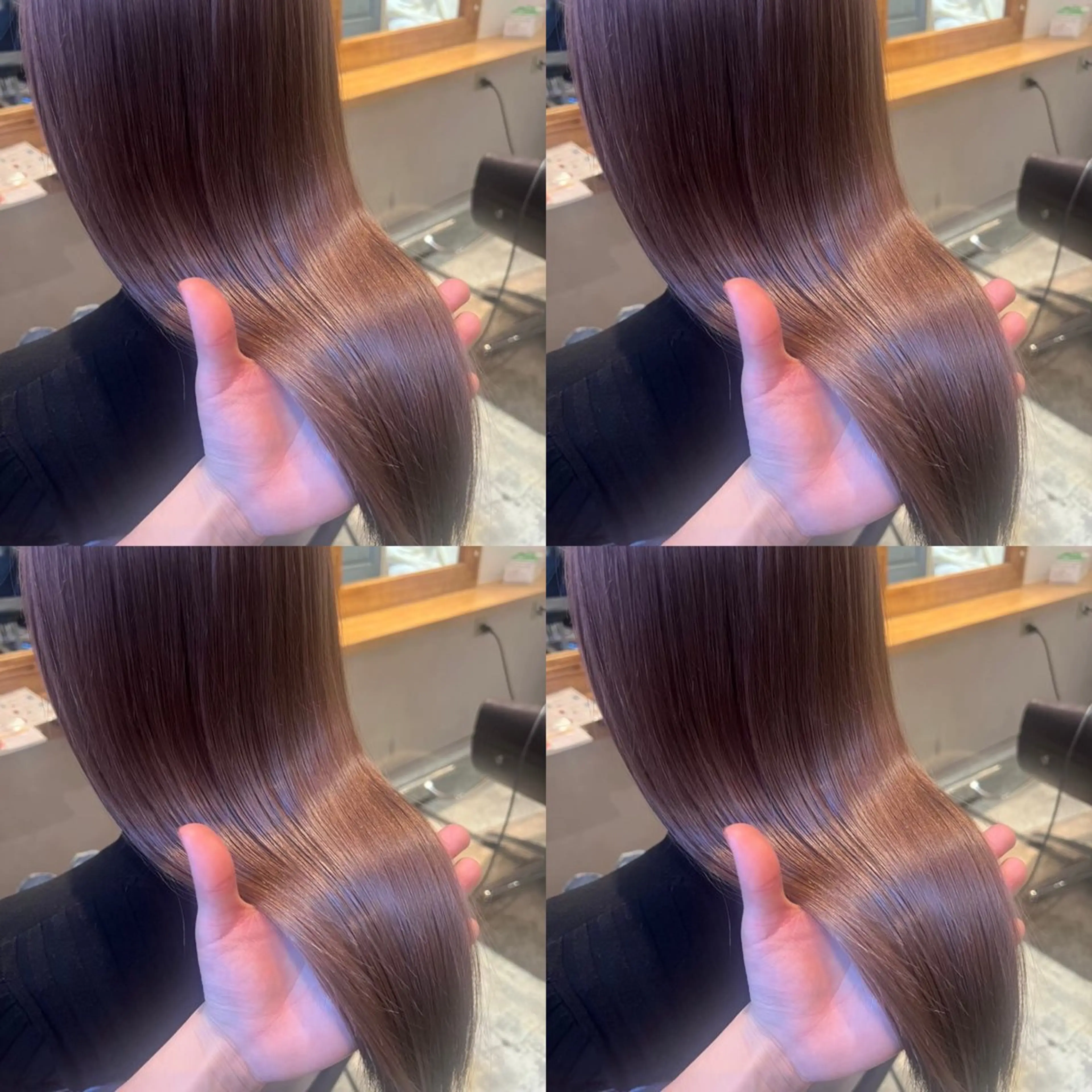 ロング カラー レイヤーカット/ 縮毛矯正🇰🇷早坂のヘアスタイル