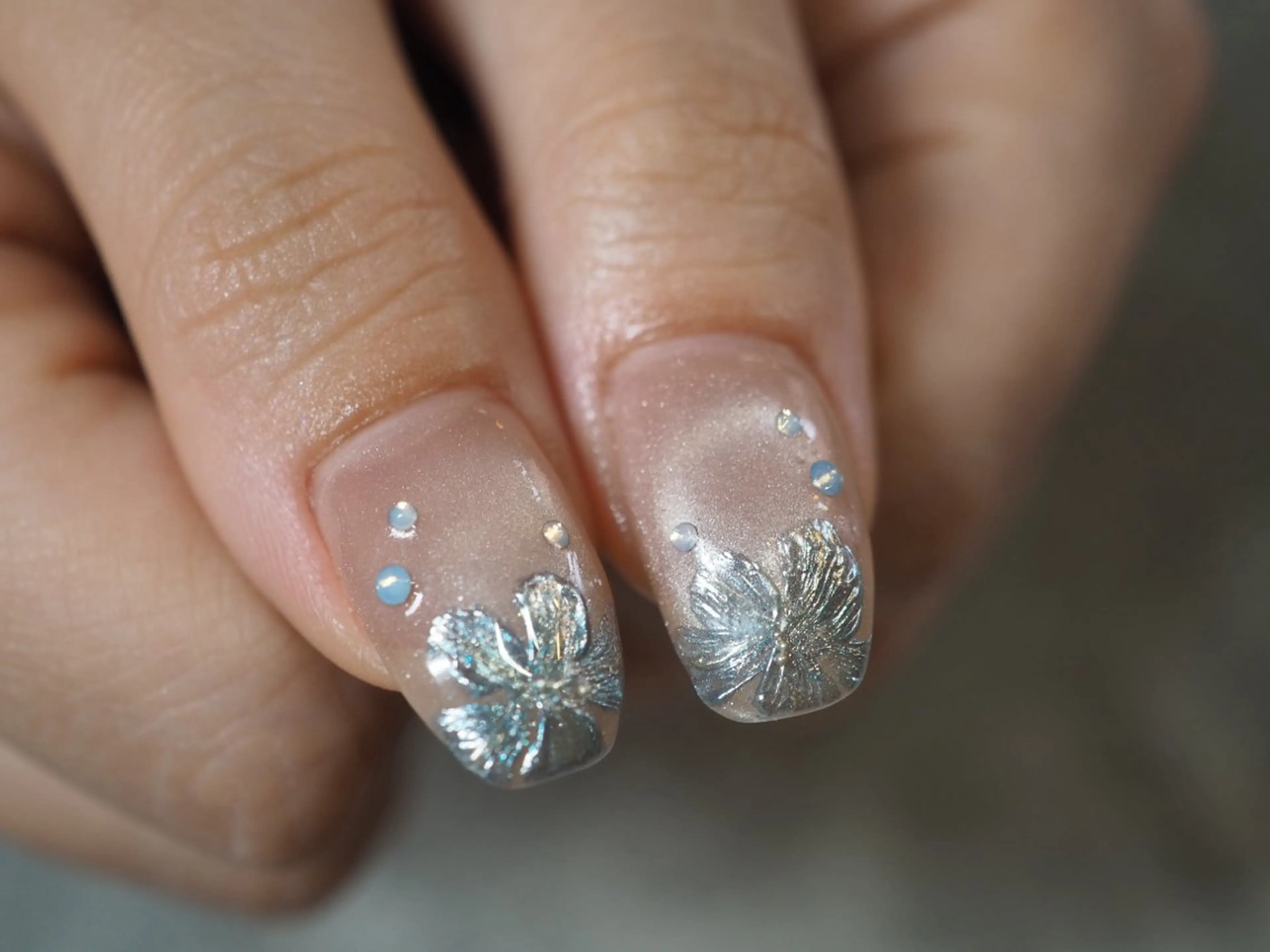 ネイル アートネイル チークネイル フラッシュネイル フットネイル フレンチネイル ハンドネイル glaNje shioriのネイルデザイン