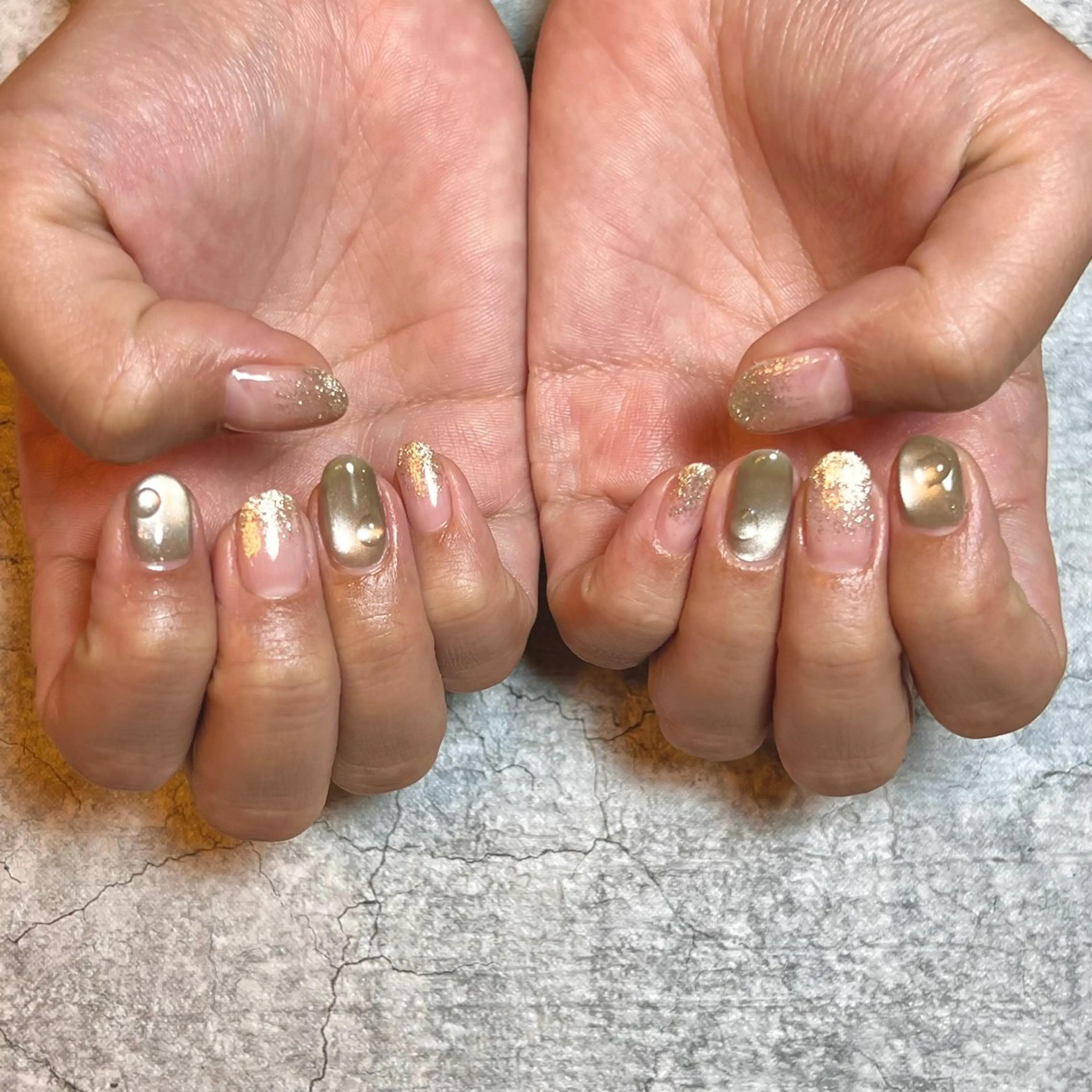 ネイル 自由が丘サロン あやめ💅のネイルデザイン