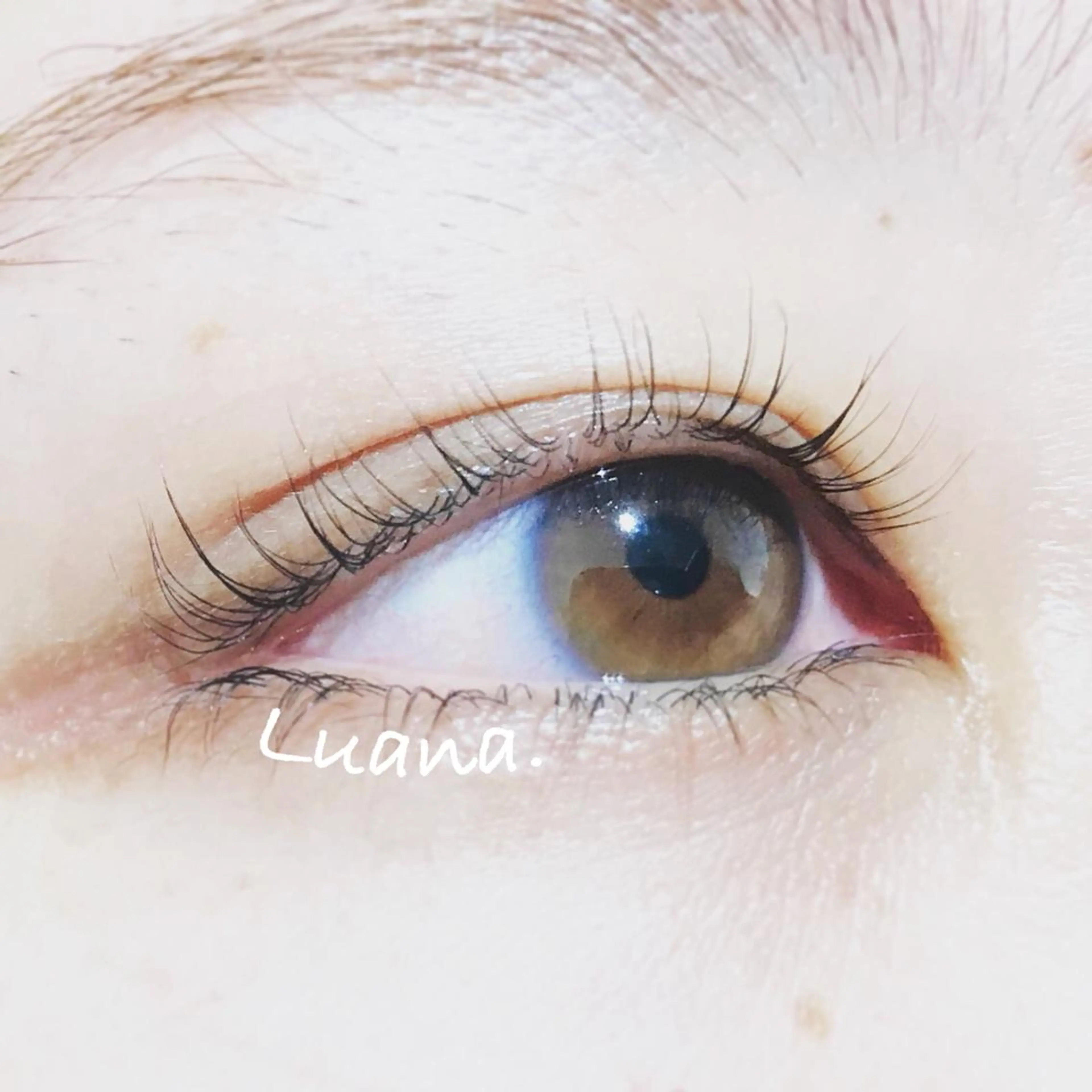 マツエク・マツパ 一重×まつ毛パーマ にっくに ちひろの眉毛・アイブロウイメージ