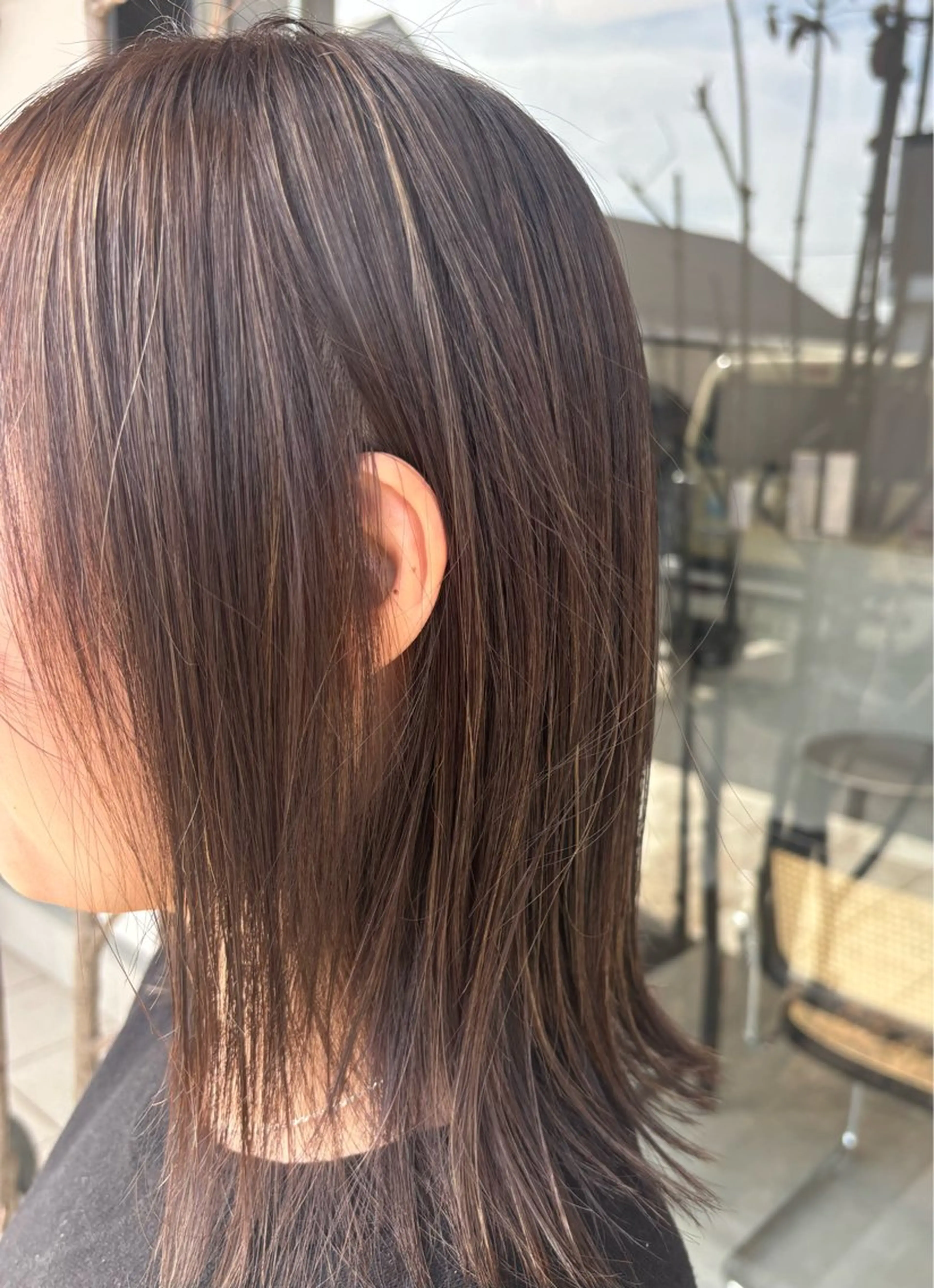 ミディアム カラー miyu /niilのヘアスタイル