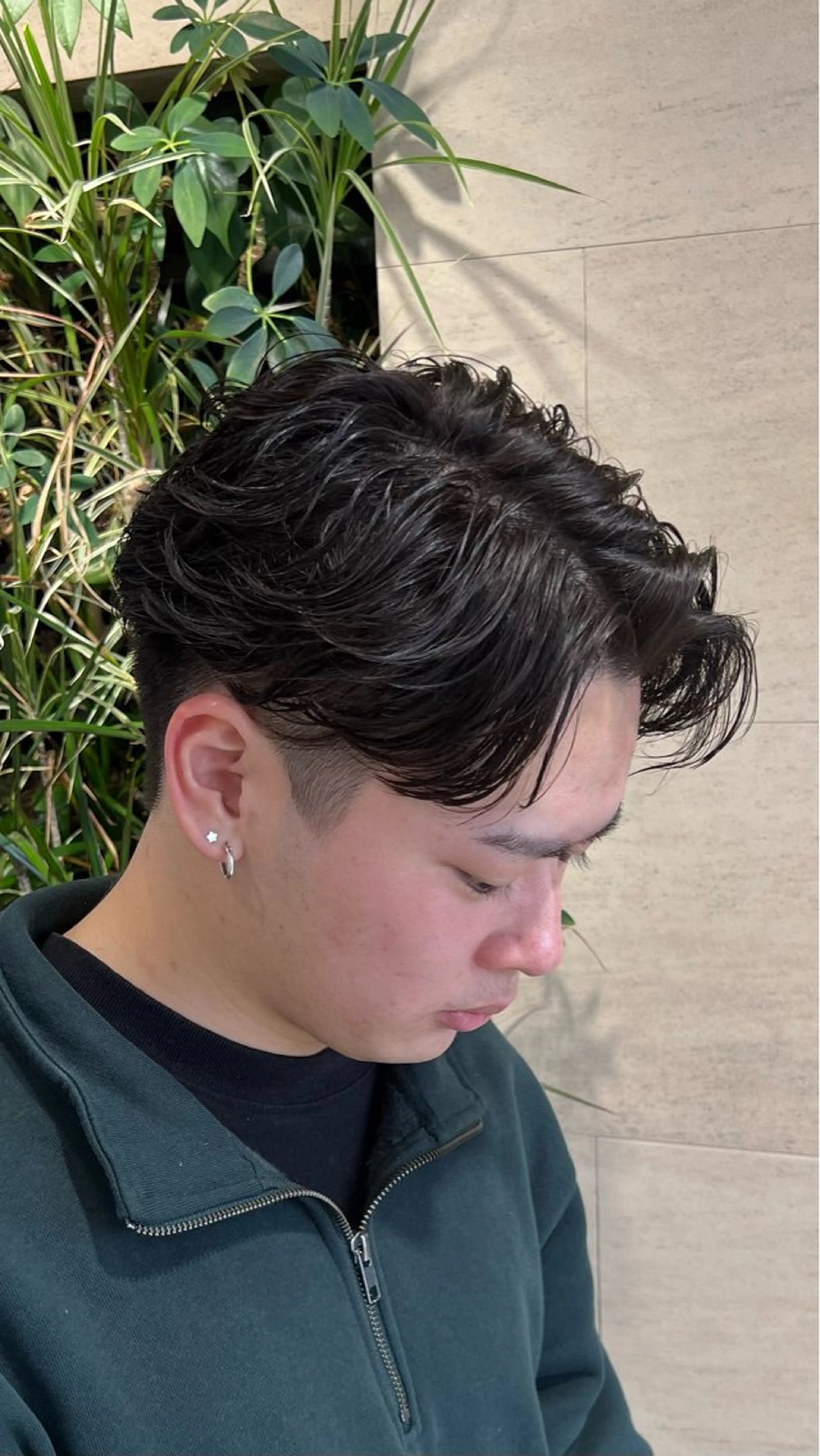 パーマ メンズ フェザーパーマ メンズパーマ カット パーマ メンズカット/メン ズパーマ/鎌倉/ユウのヘアスタイル