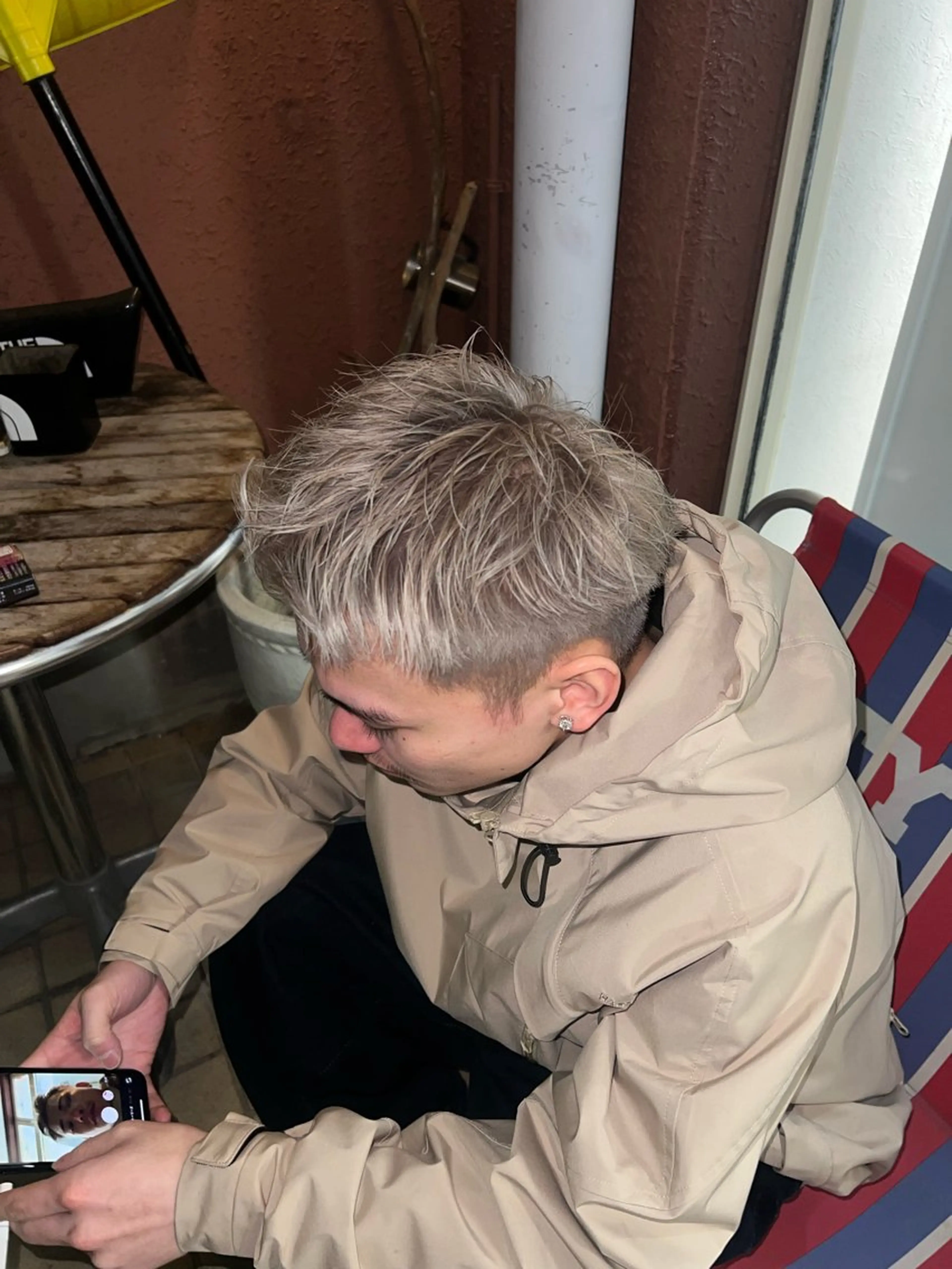 カラー オオエ トア／カラー／パーマのヘアスタイル