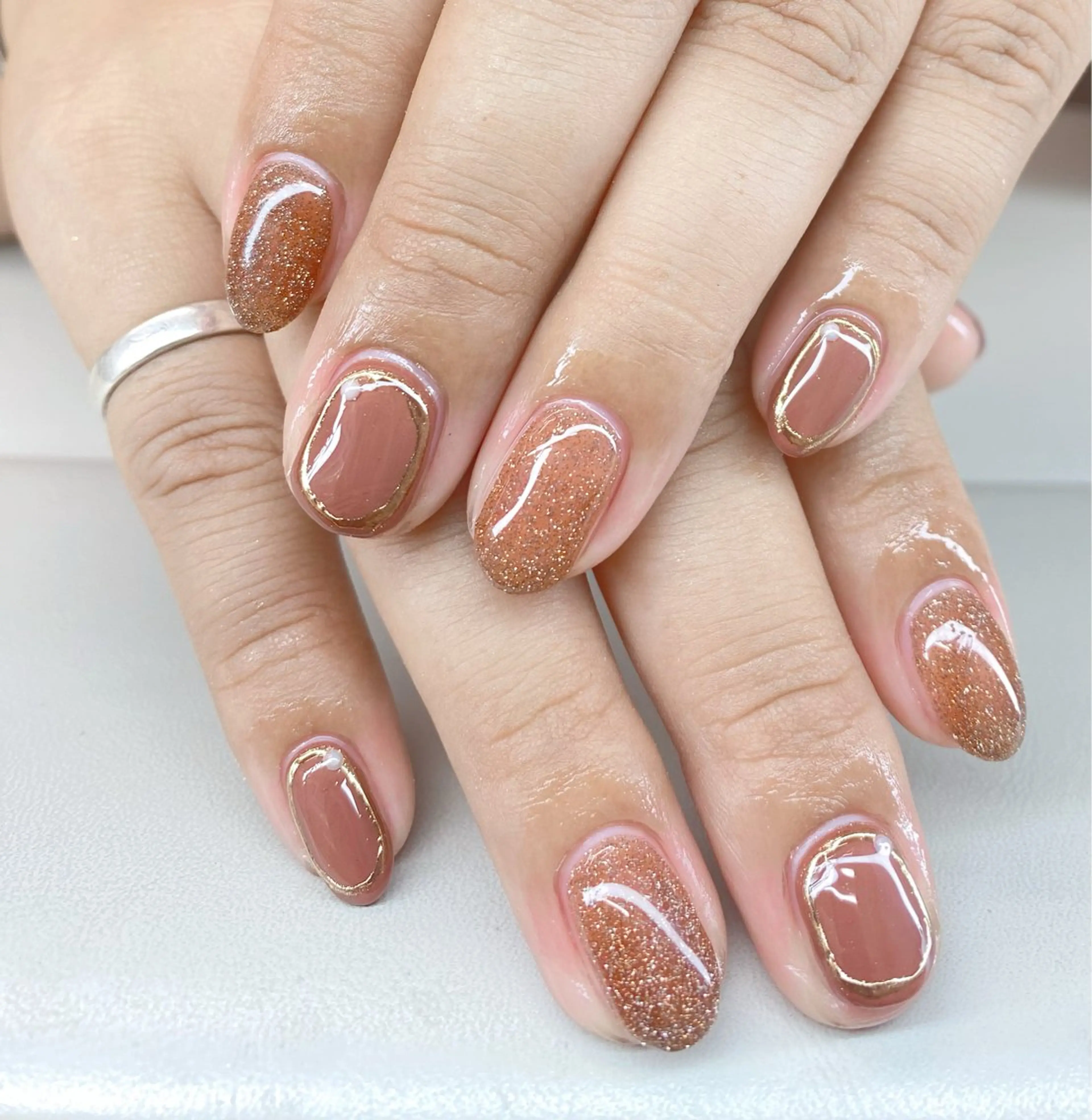 ネイル ハンドネイル AngelChris ビューティーサロン琳のネイルデザイン