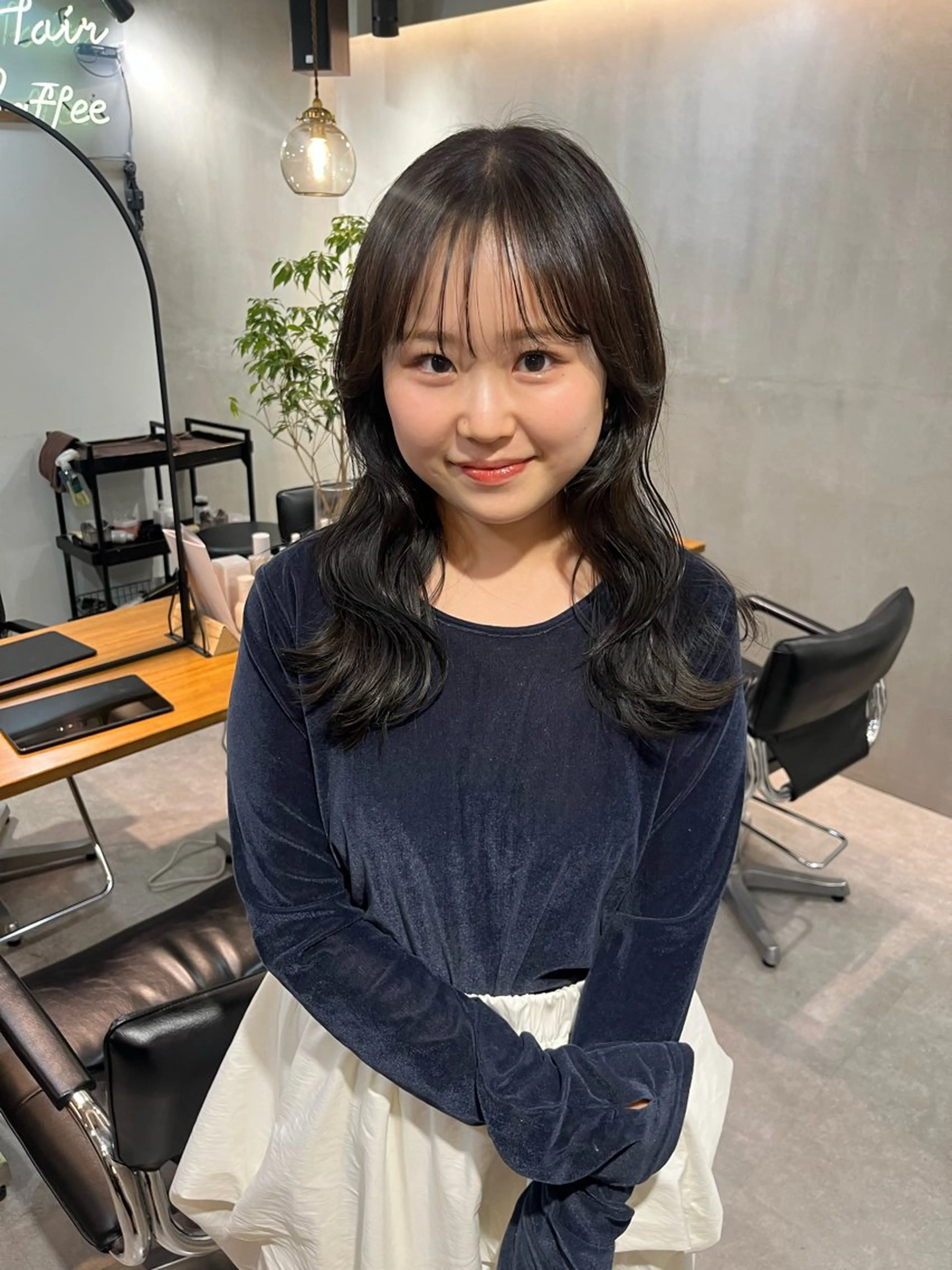 ロング ヘアカラー トリートメント 🤎透明感ツヤカラー Chinatsu🤎のヘアスタイル
