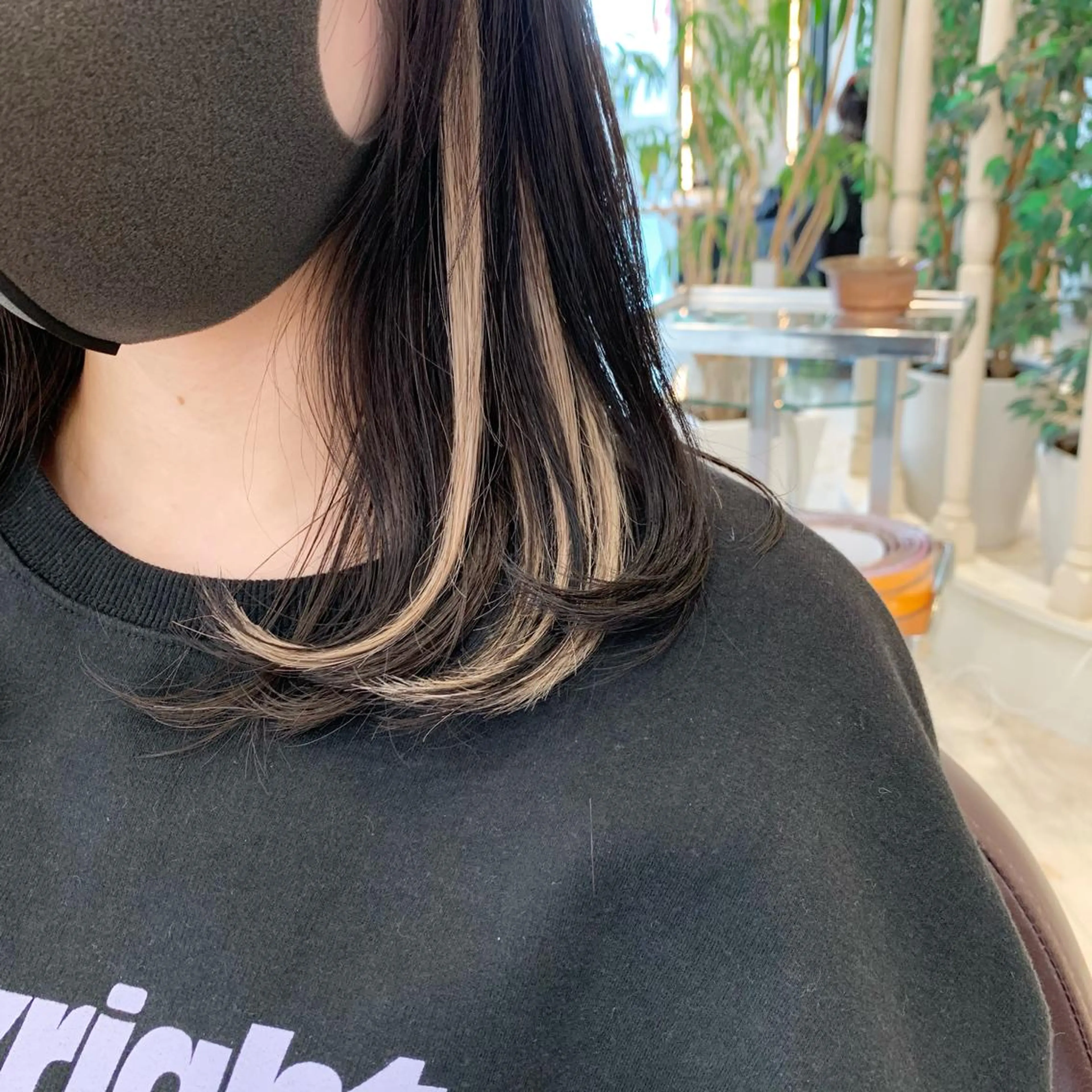 ミディアム サソウ ユリエ🥥のヘアスタイル