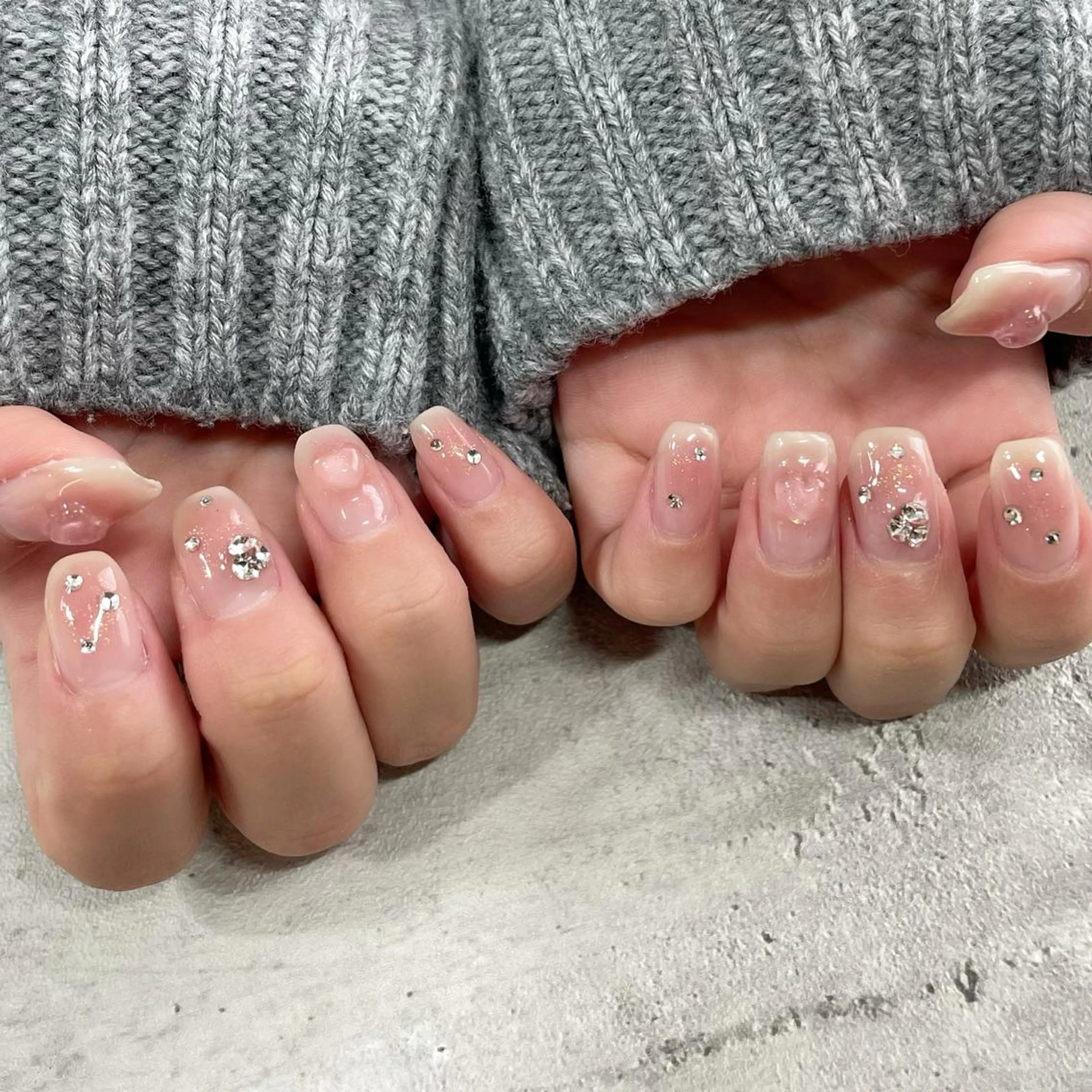 ネイル ジェルネイル 東 千夏のネイルデザイン