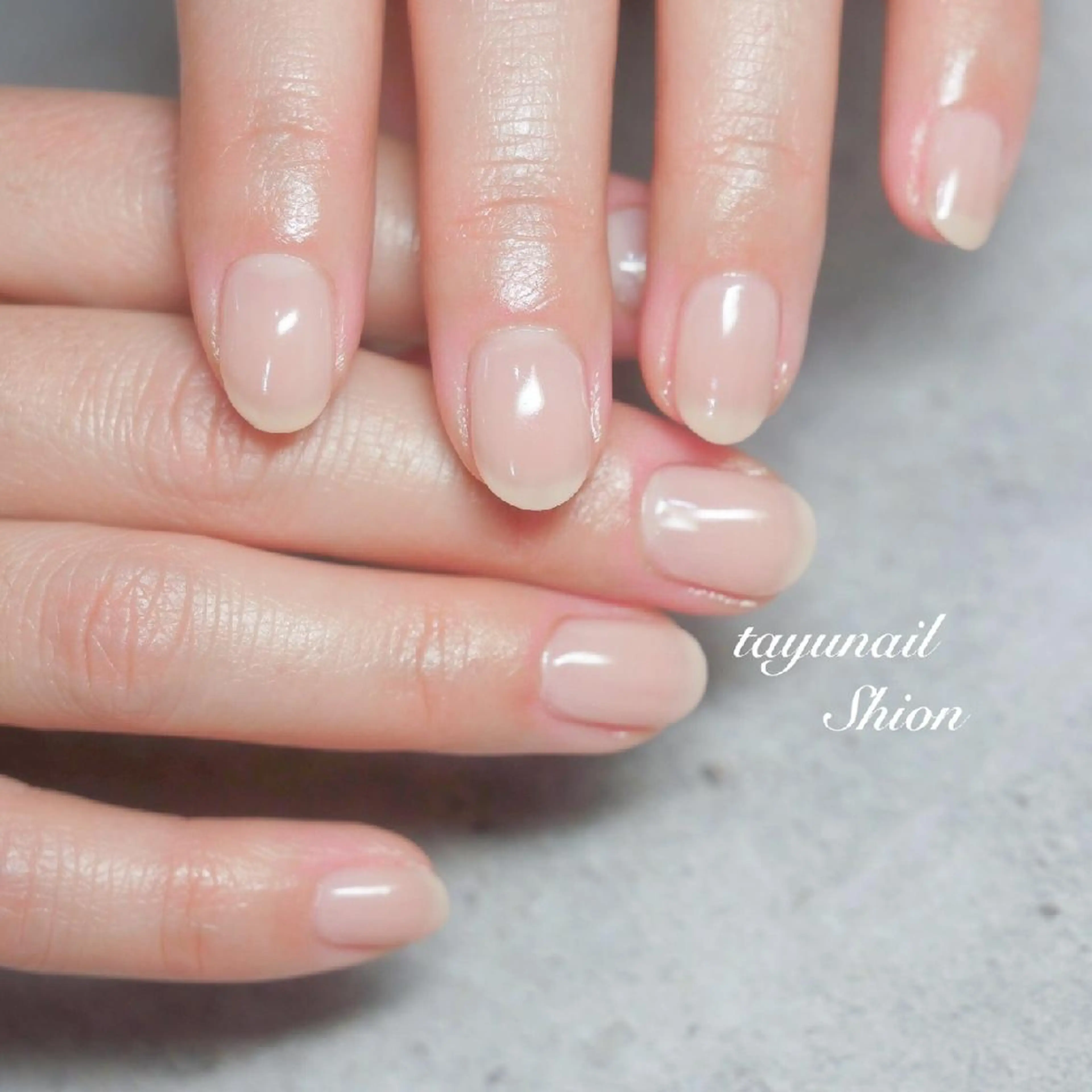 ネイル ブルー ジェルネイル パラジェル 冬ネイル ネイルサロン 【たゆnail】のネイルデザイン