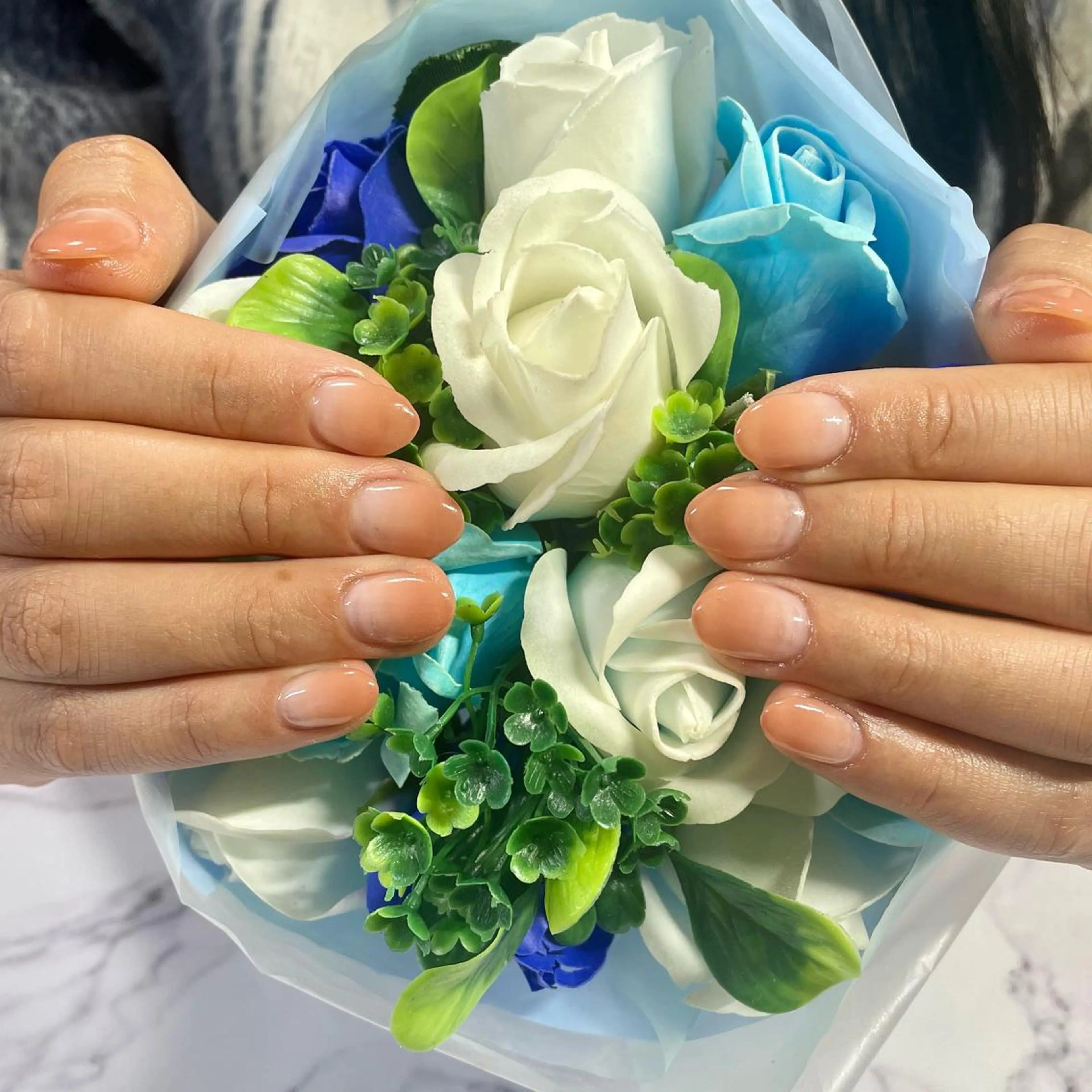 ネイル グラデーション 奥園 良恵のネイルデザイン