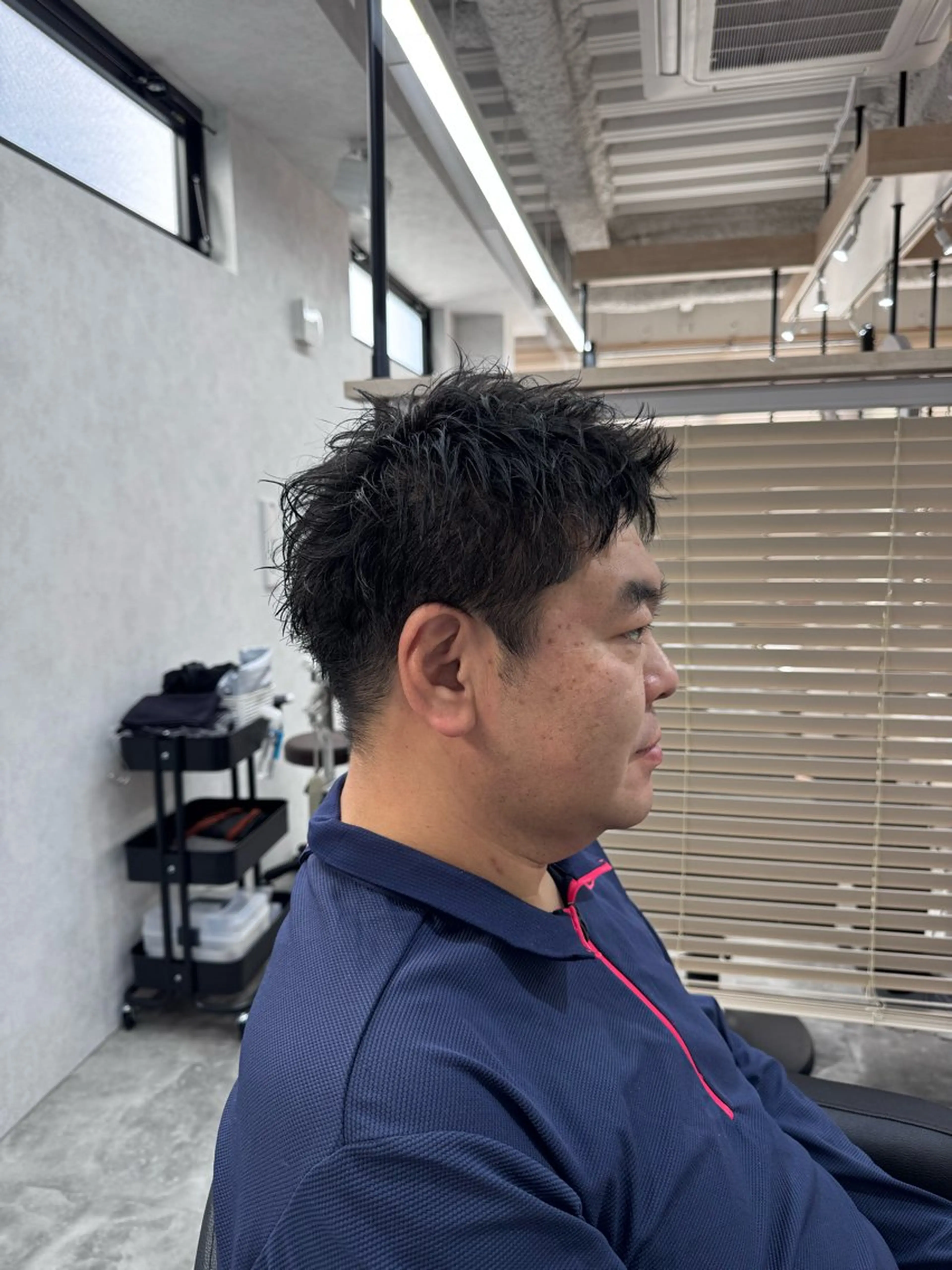 パーマ メンズ カット パーマ 堀 舜介/メンズカットのヘアスタイル