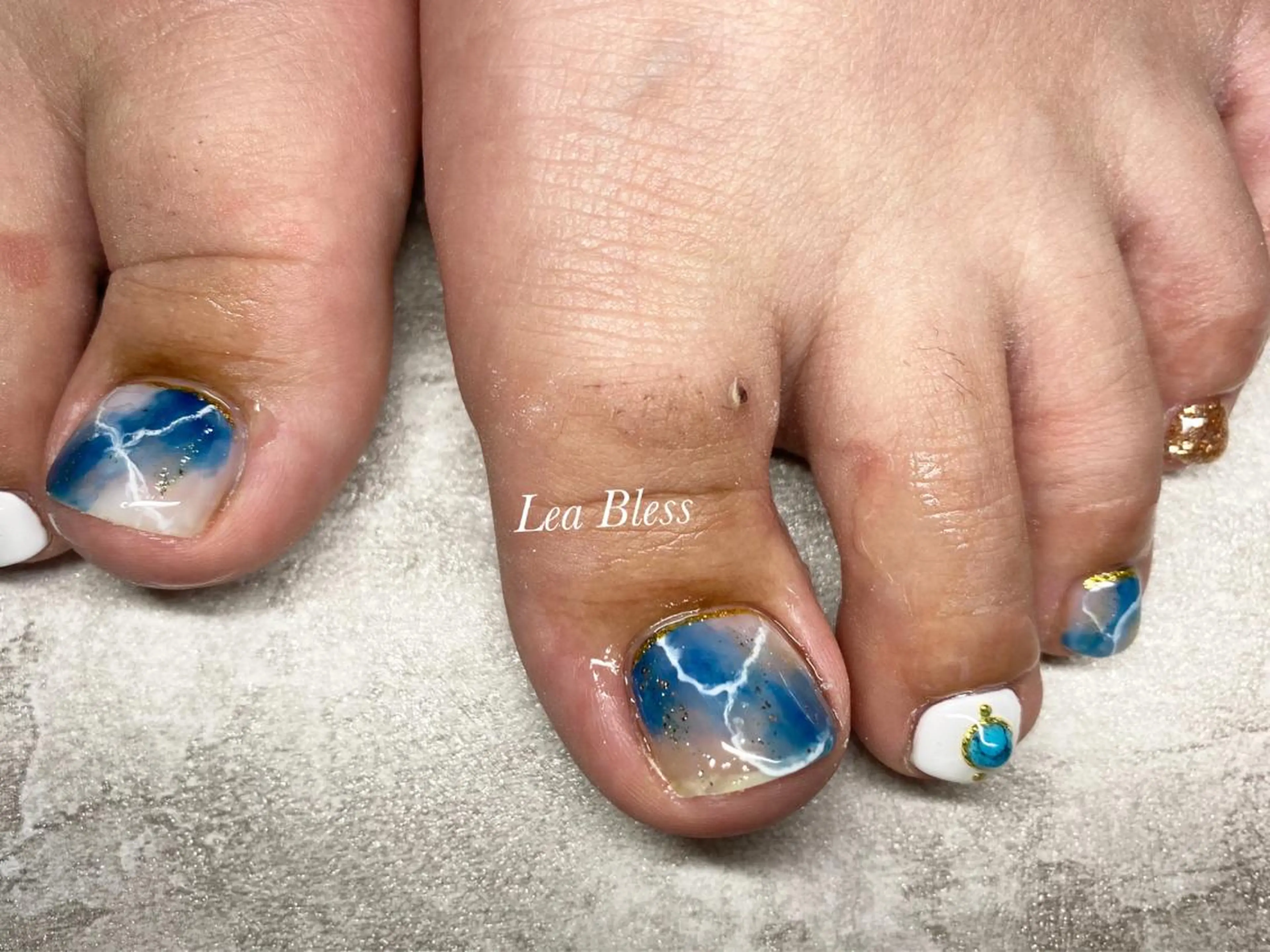 ネイル フットネイル Lea Bless 河原町のネイルデザイン
