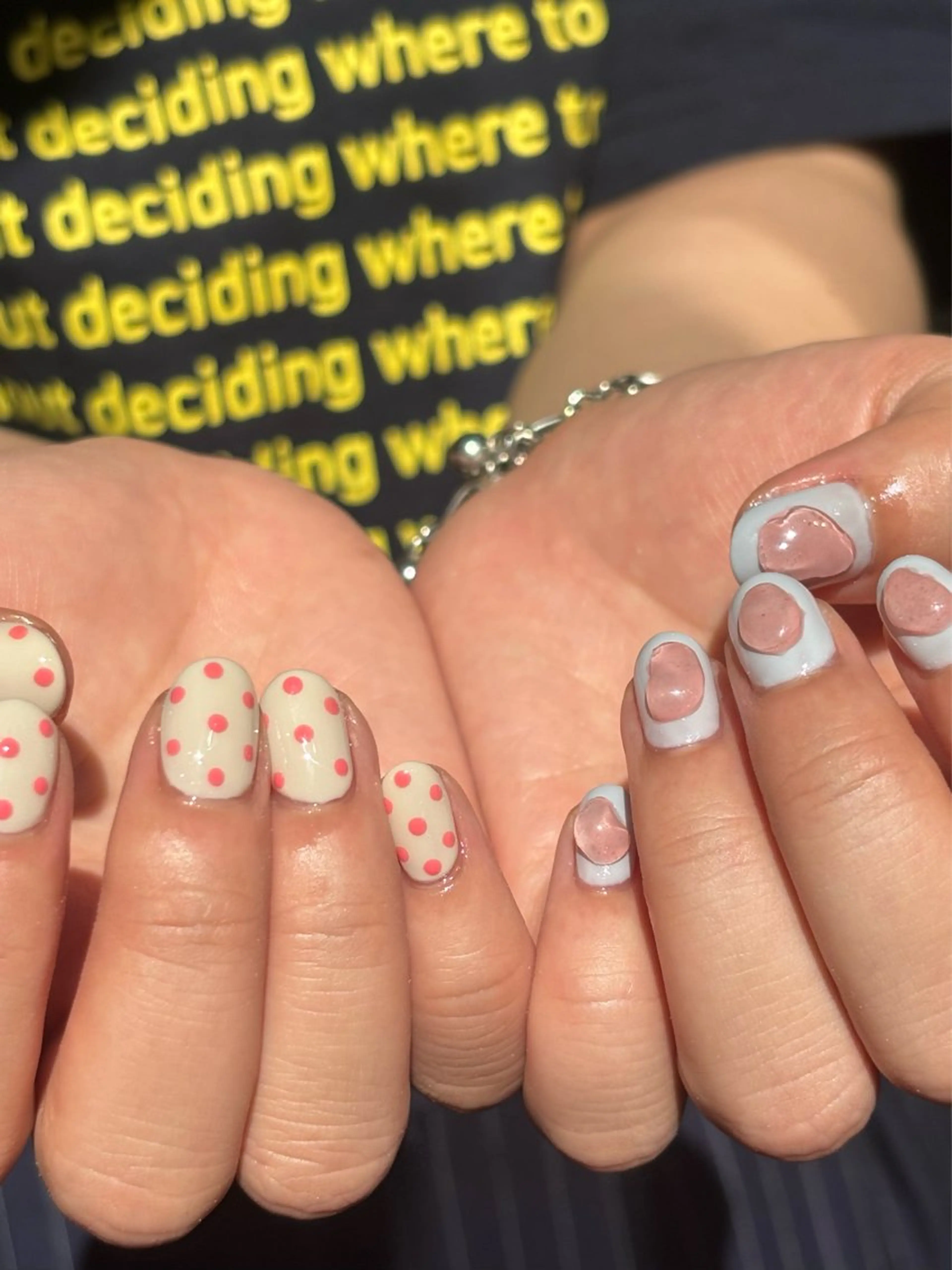 ネイル diar blue 🩵ayanaのネイルデザイン