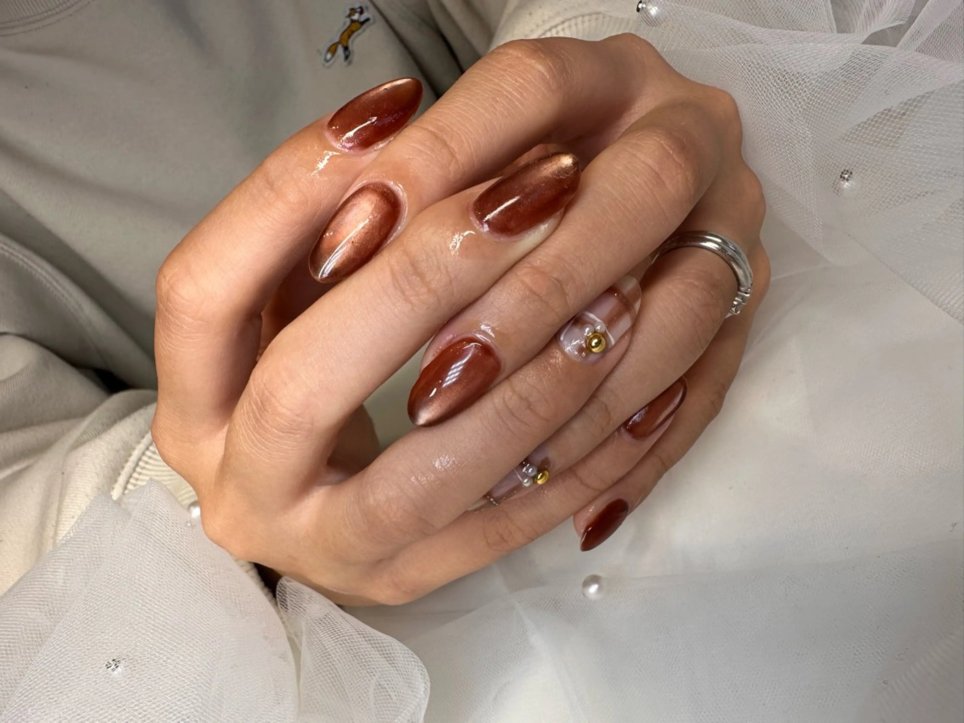 ミディアム ハンドネイル 北村 澪のネイルデザイン