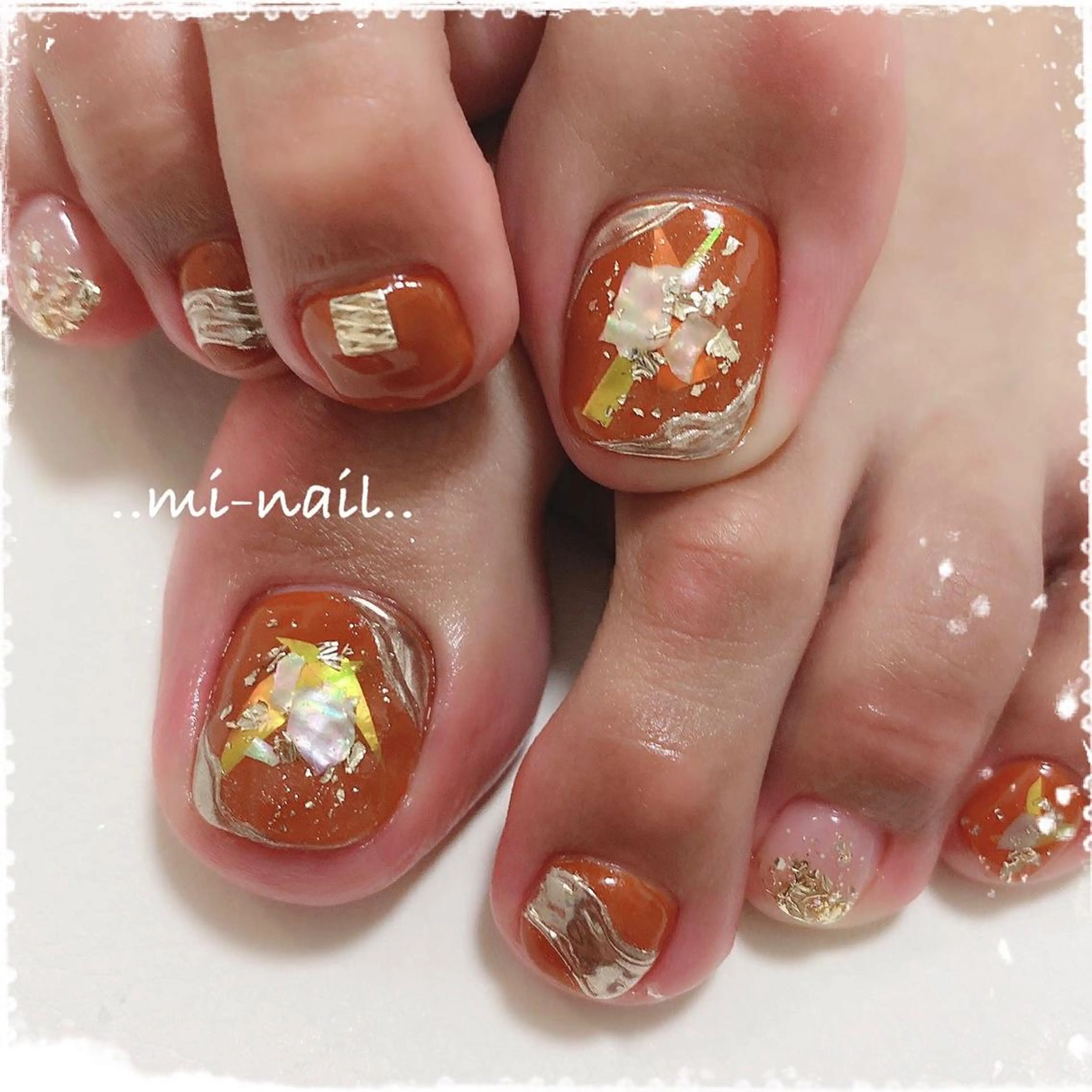 ネイル フットネイル ..mi_nail..所属・..mi-nail ..のネイルデザイン