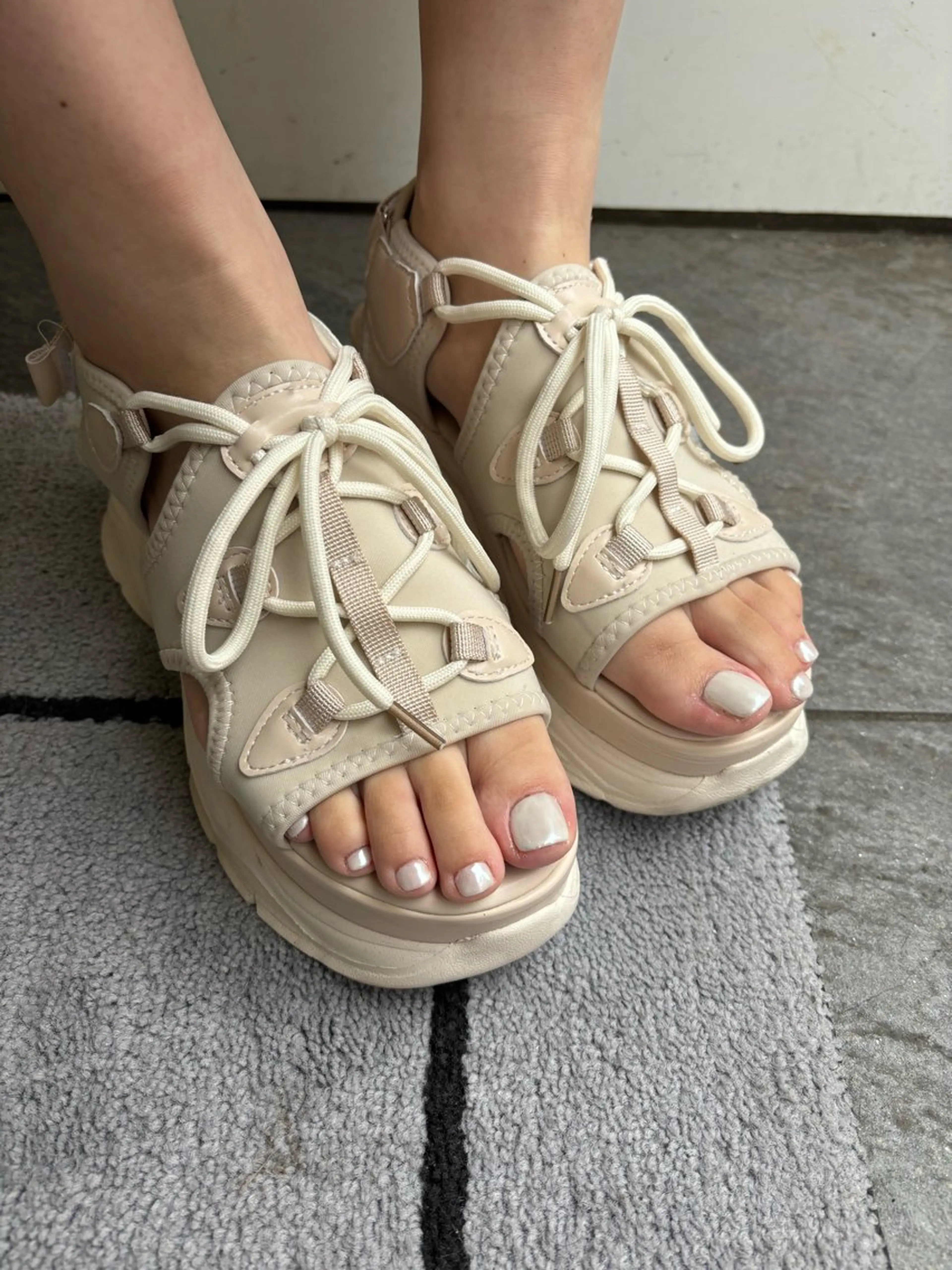 【当日限定】ワンカラーネイル💅🏻フットの写真