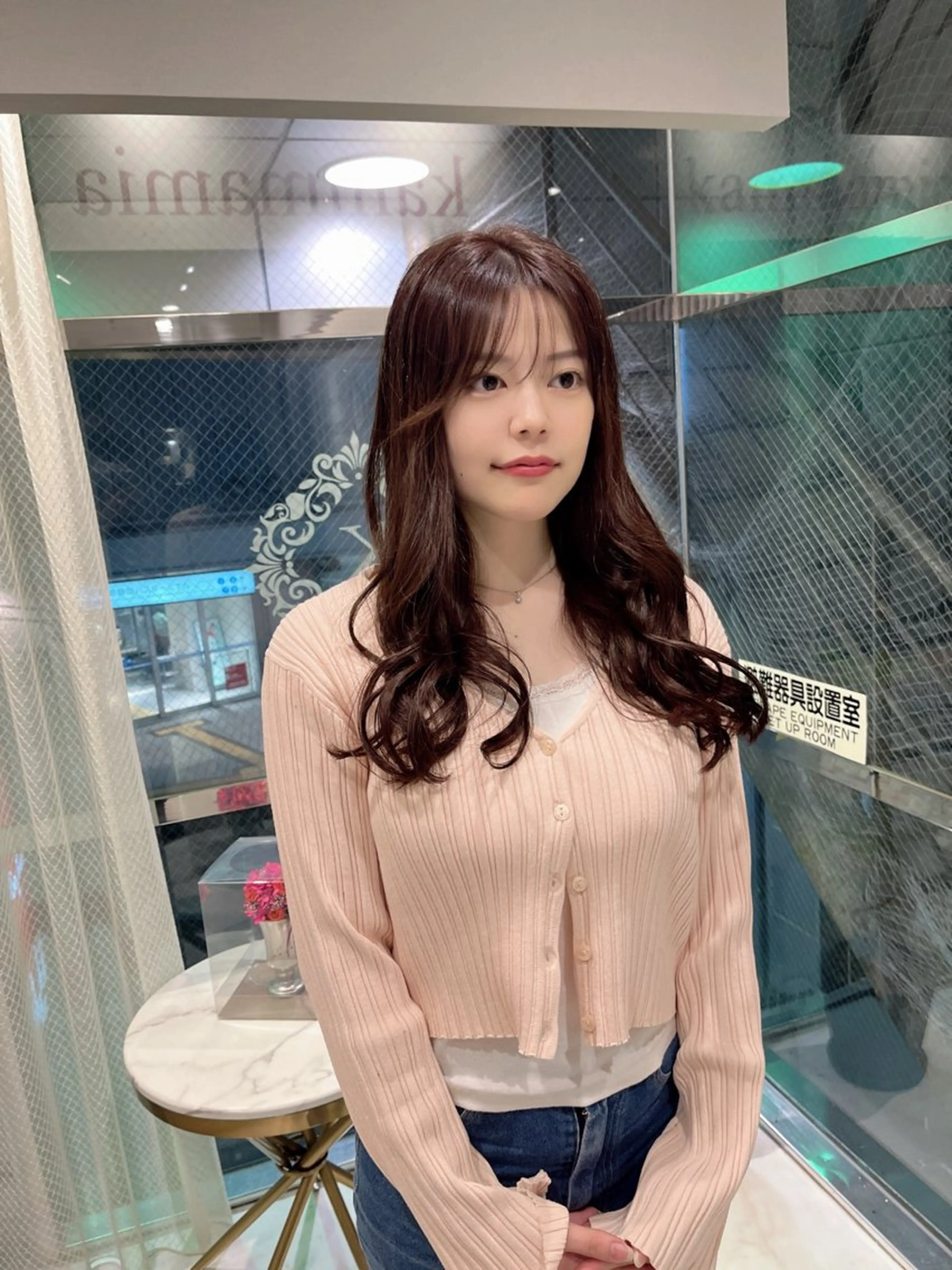 ロング カット ヘアカラー トリートメント 川村 夏のヘアスタイル