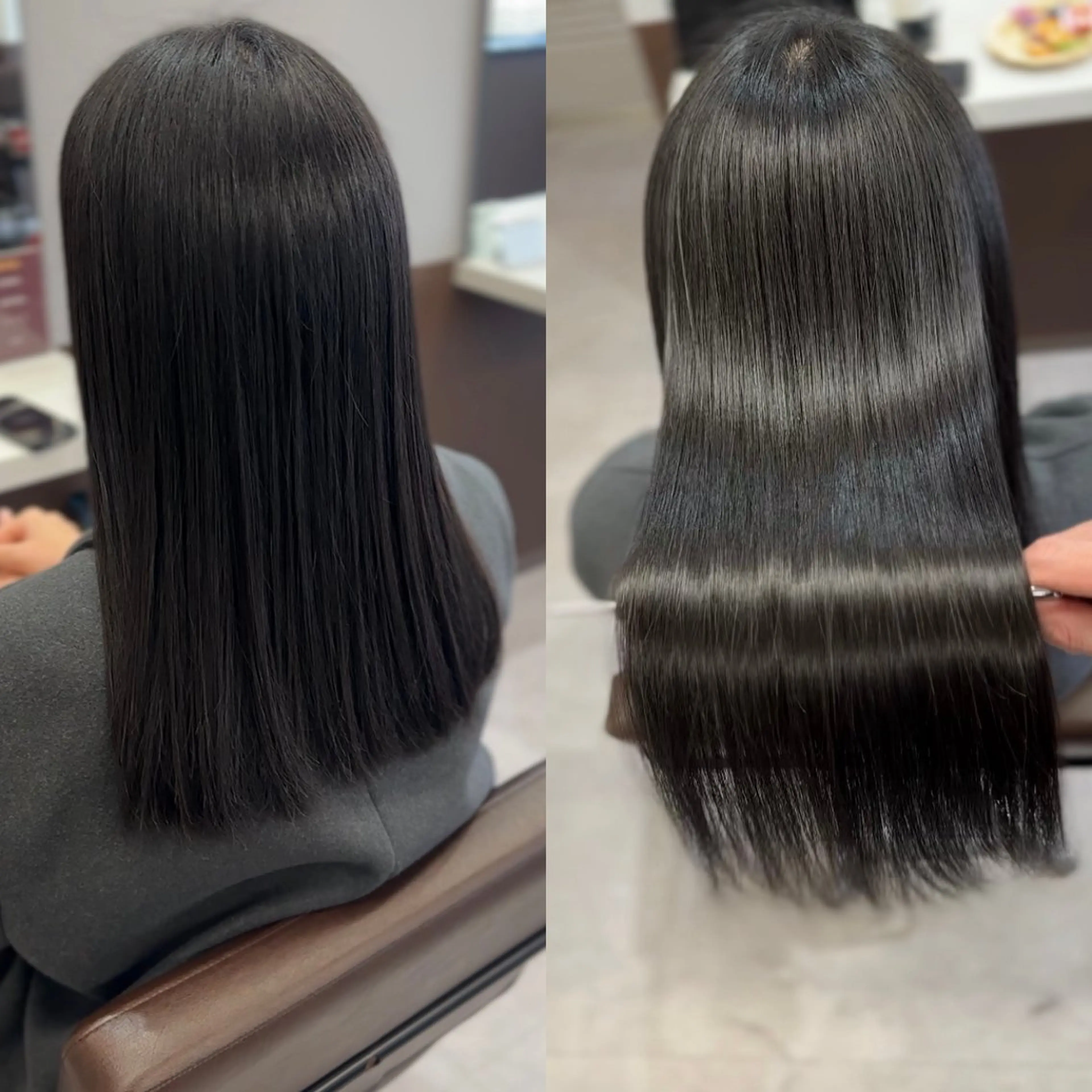 【まとまりと手触りを良くしたい方に】縮毛矯正➕カット➕2STEPトリートメントの写真
