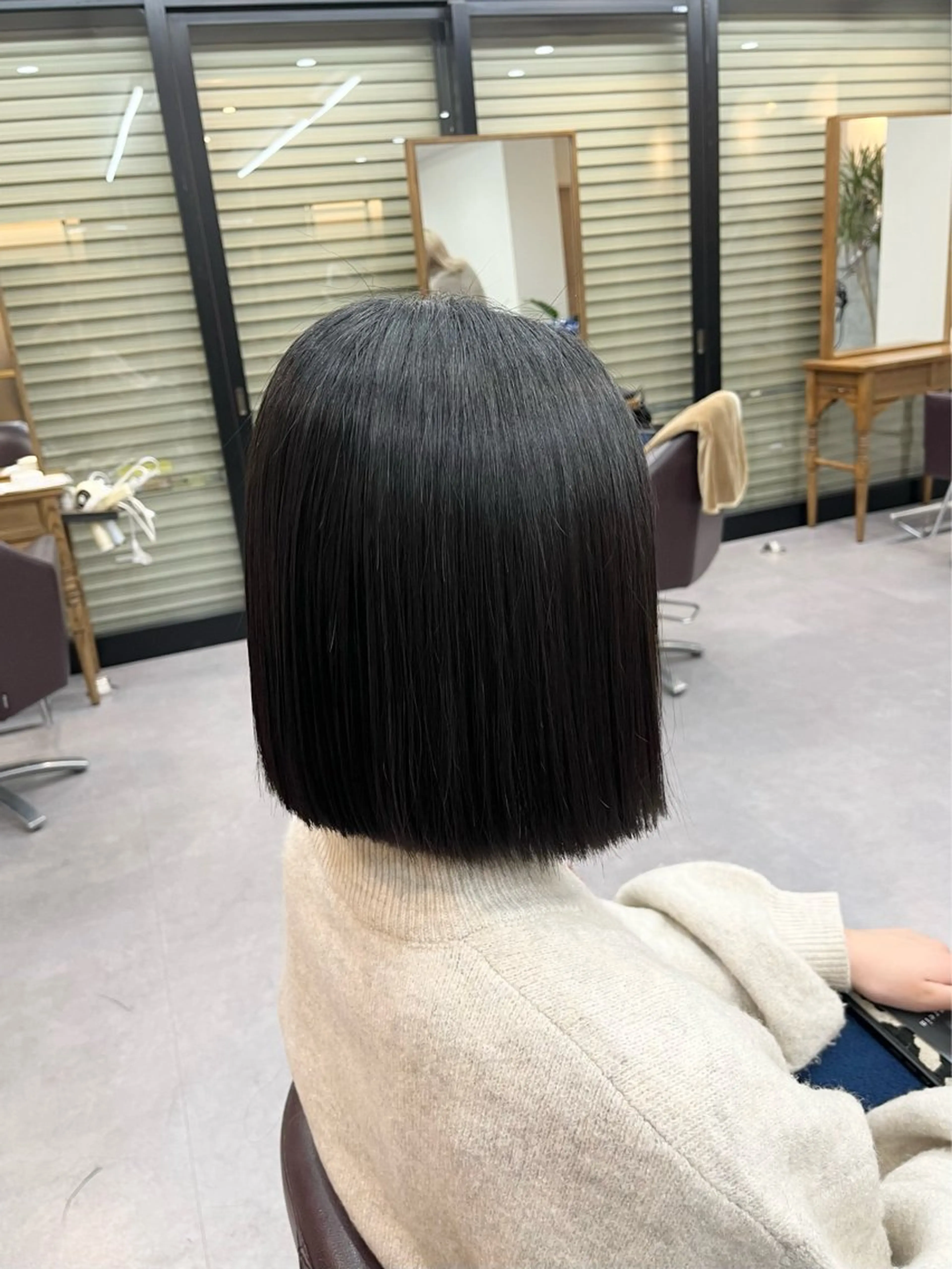 ショート 前下がりボブ ボブ カット 【成増Serein】 中俣 愛梨のヘアスタイル