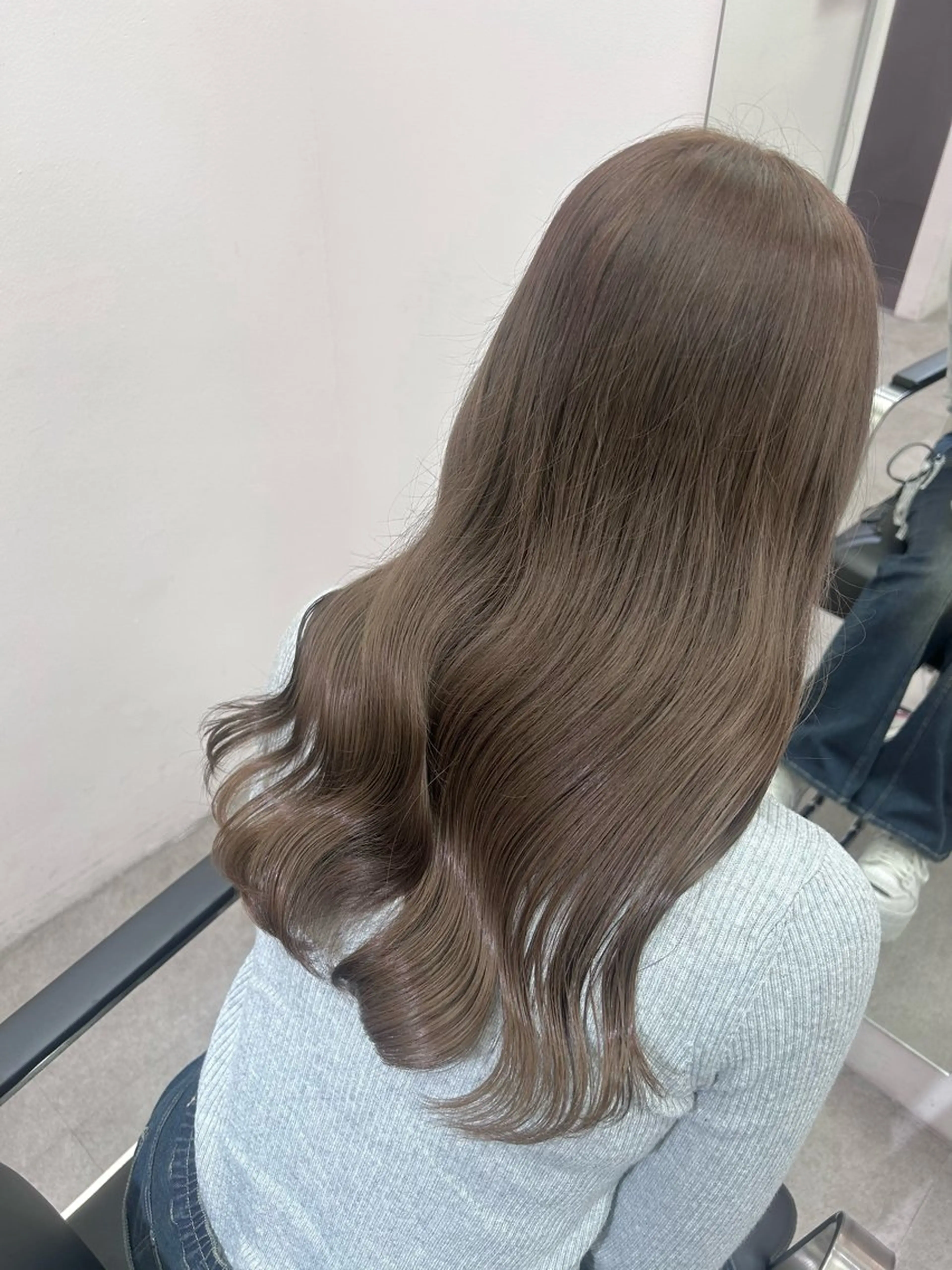 セミロング ヘアカラー moe/名古屋 /カラーモデルのヘアスタイル