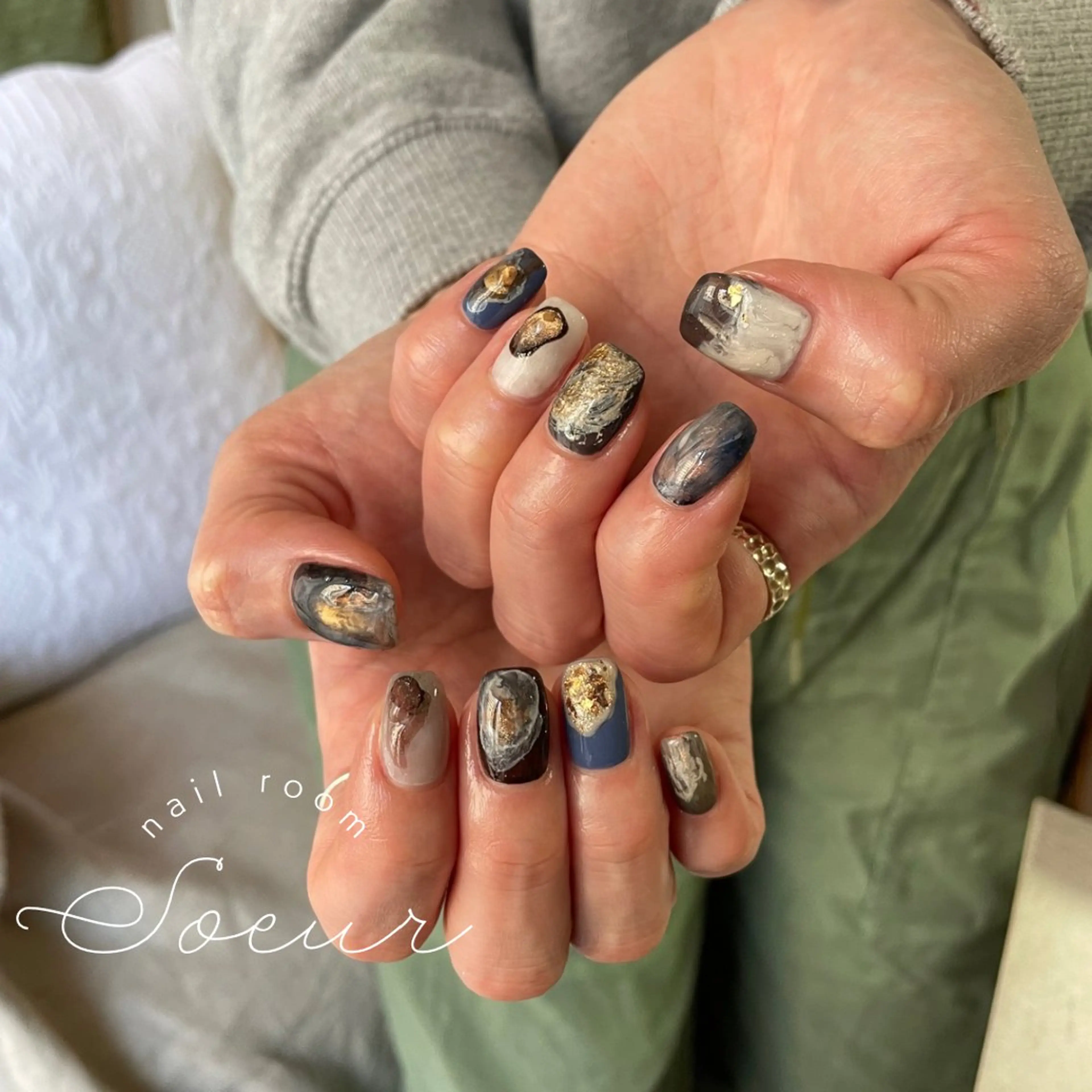 ネイル ハンドネイル soeur_ 武蔵浦和のネイルデザイン