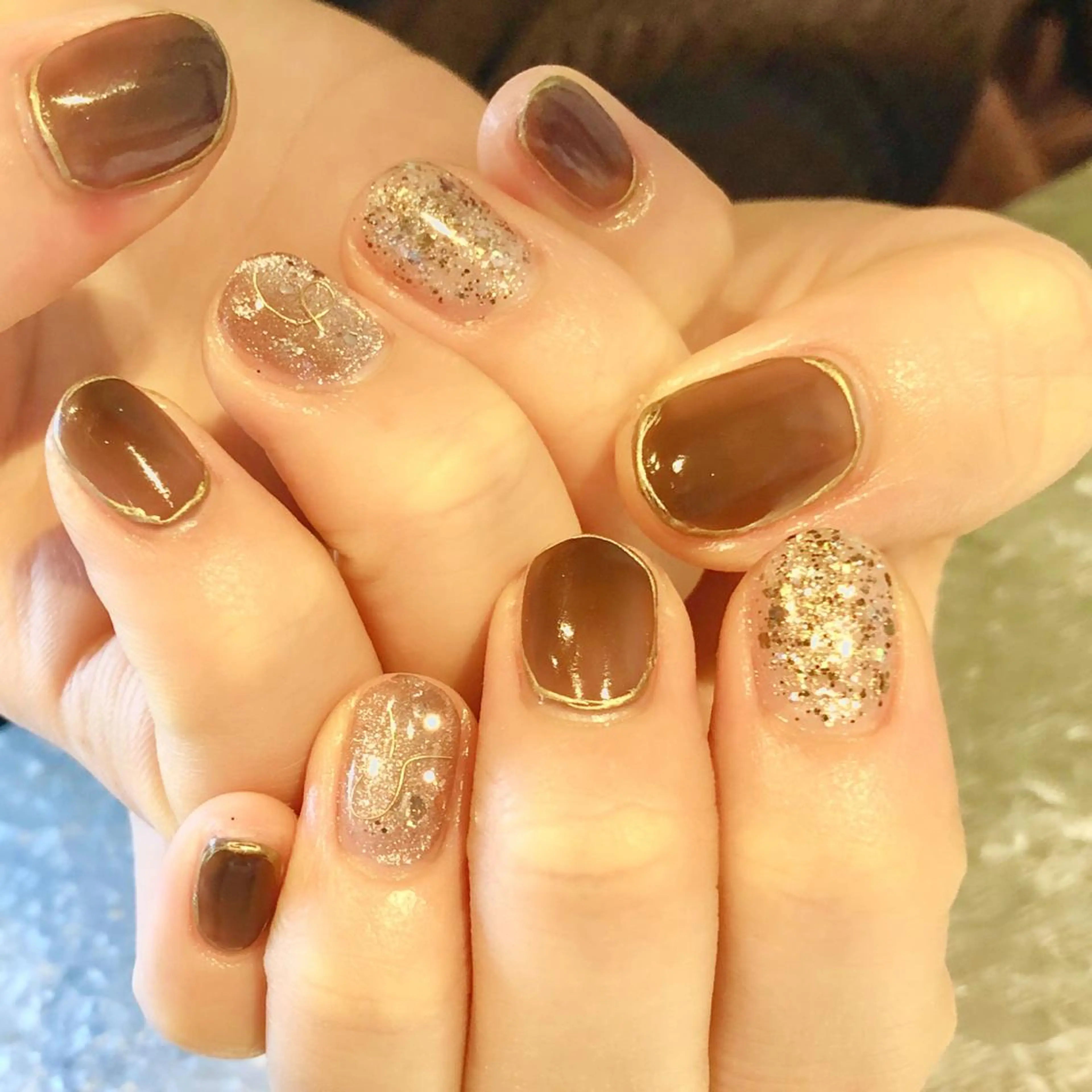 ネイル ニュアンスネイル TRAM-nail moriizumiのネイルデザイン