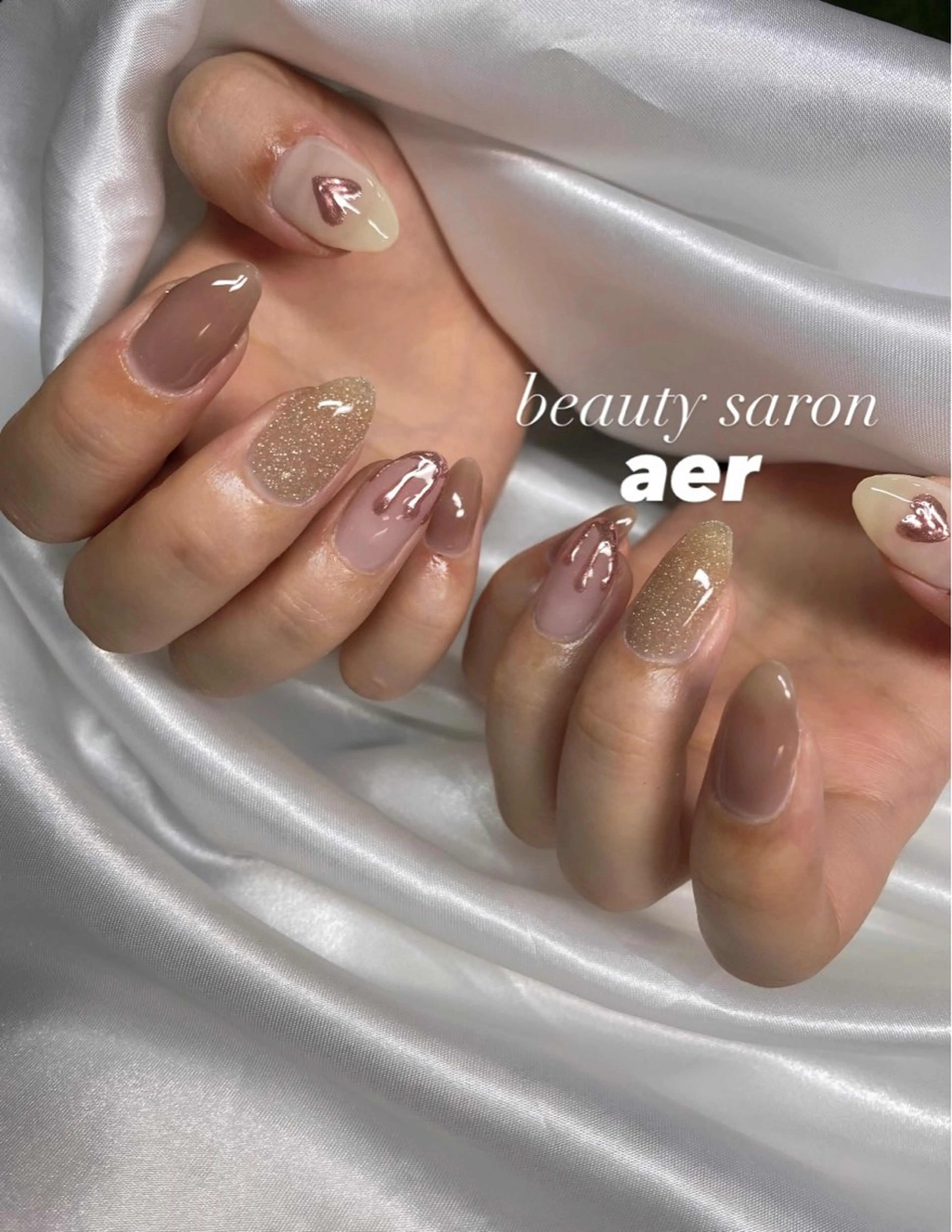 ネイル バレンタイン デコパーツが得意♪ ネイル/眉毛/エステの眉毛・アイブロウイメージ