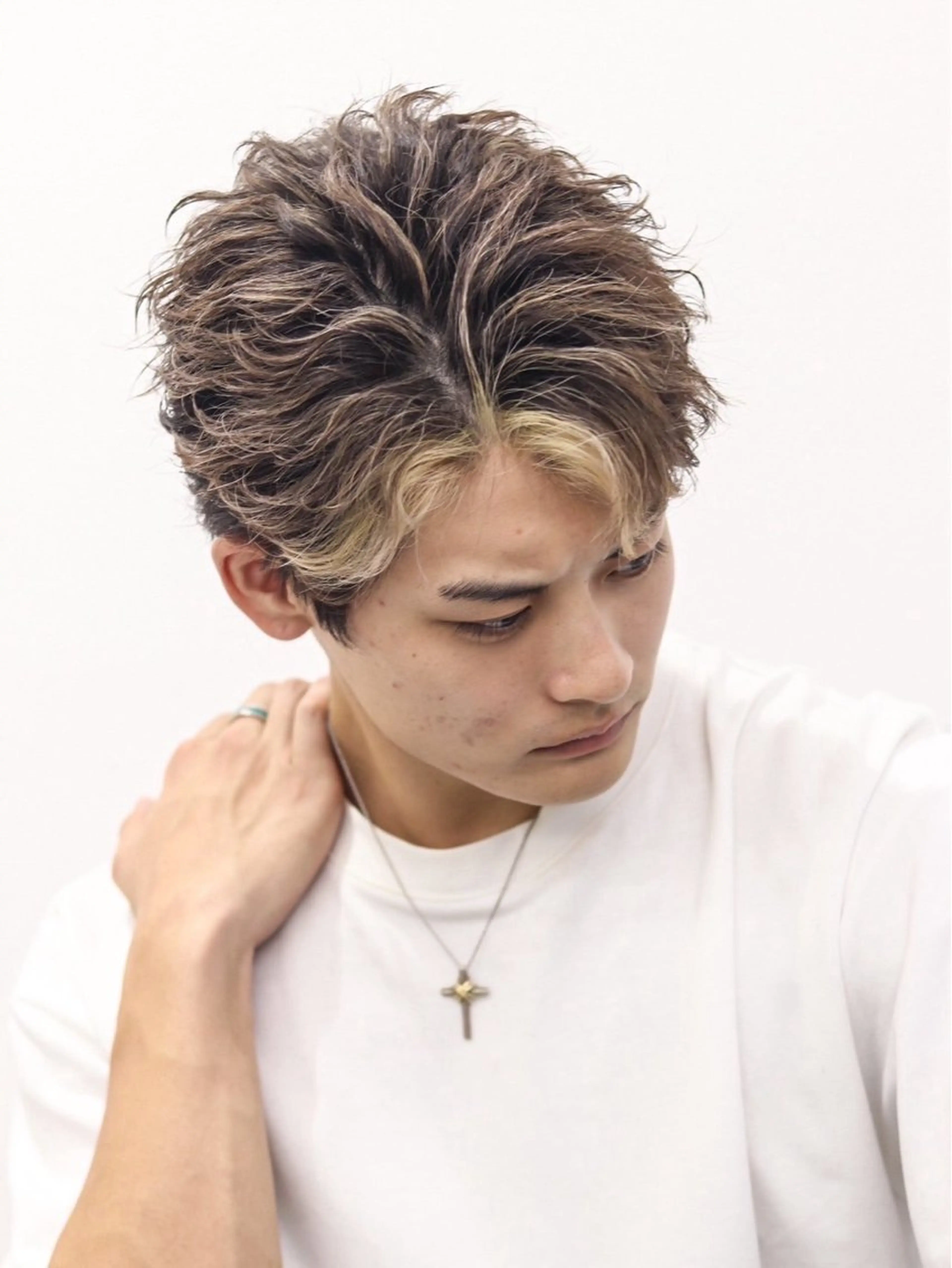 パーマ メンズ フェザーパーマ メンズパーマ カット パーマ 🔥EDEN春日部パ ーマ特化SHOTAのヘアスタイル