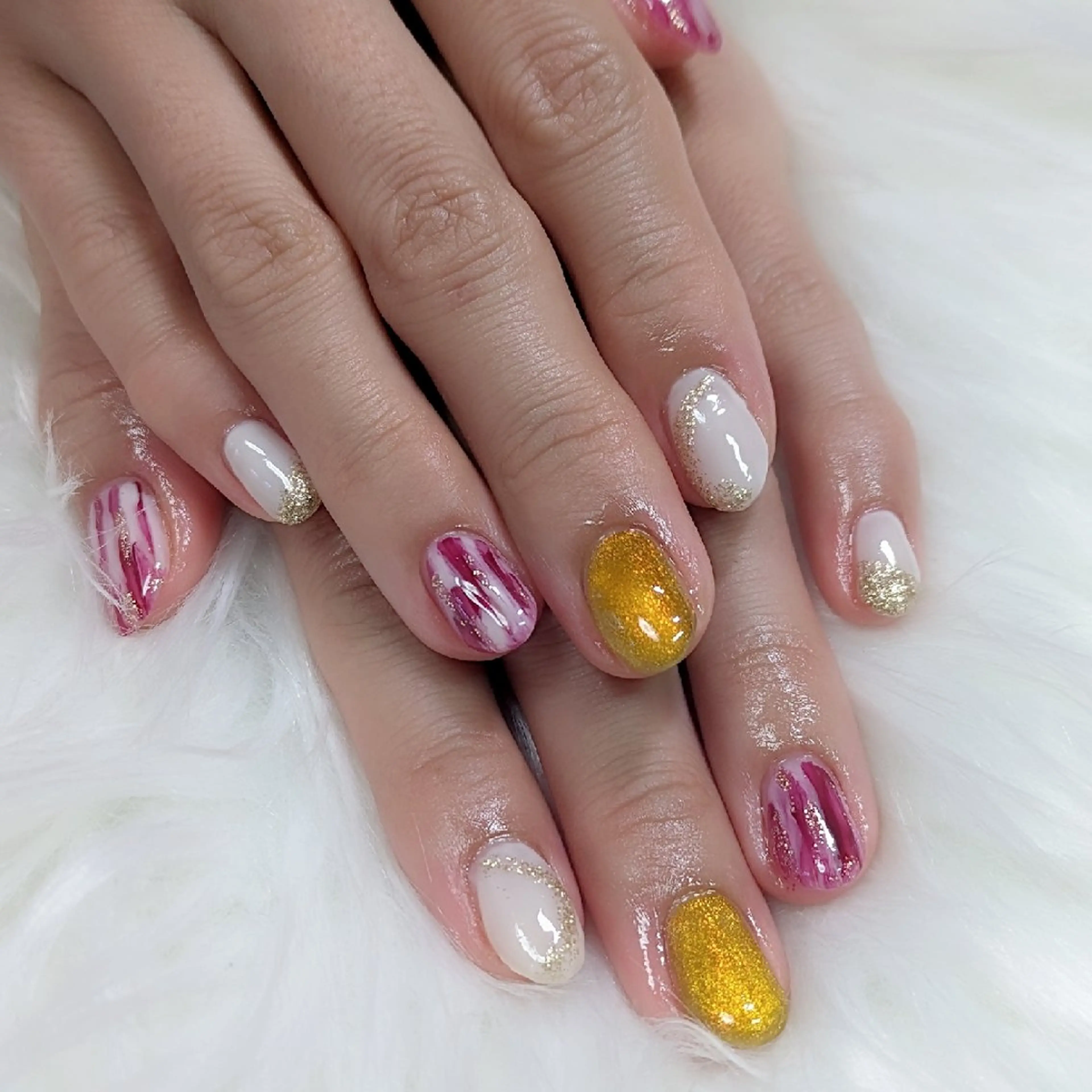 ネイル 冬ネイル m&pPrivate nailsalonのネイルデザイン