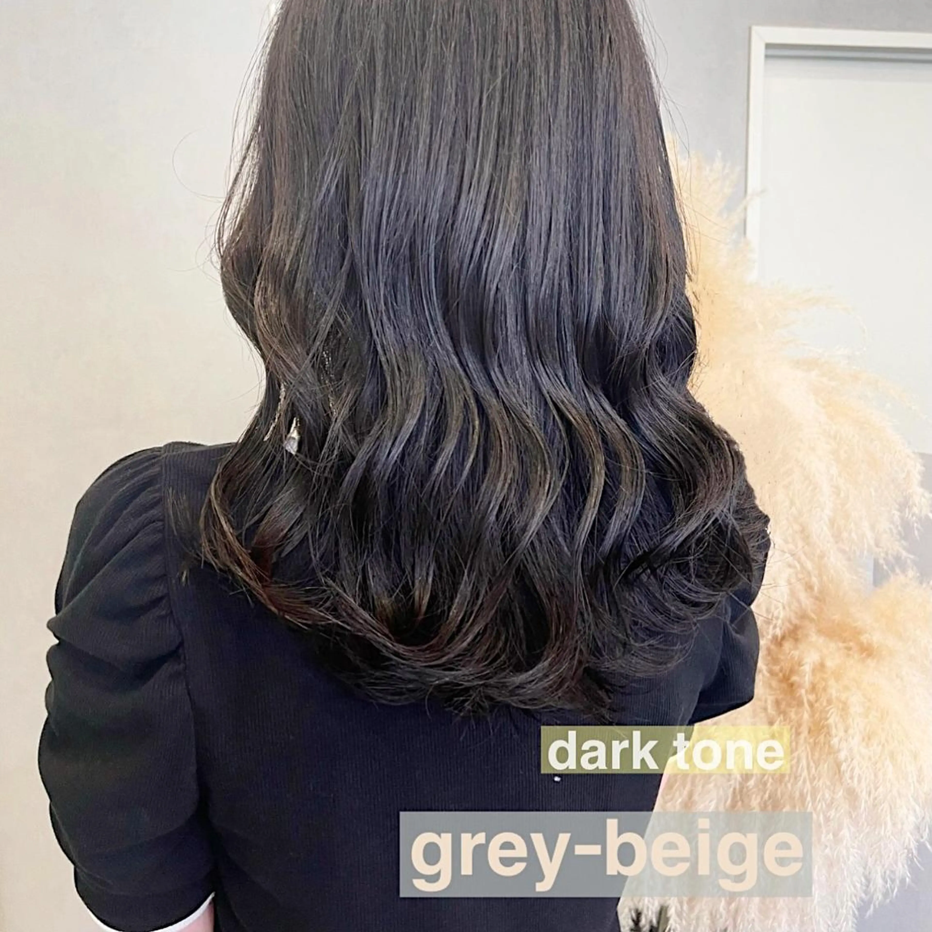 ミディアム カラー 透明感カラー Anytime所属・はるか 💐 お悩み改善美容師のヘアスタイル