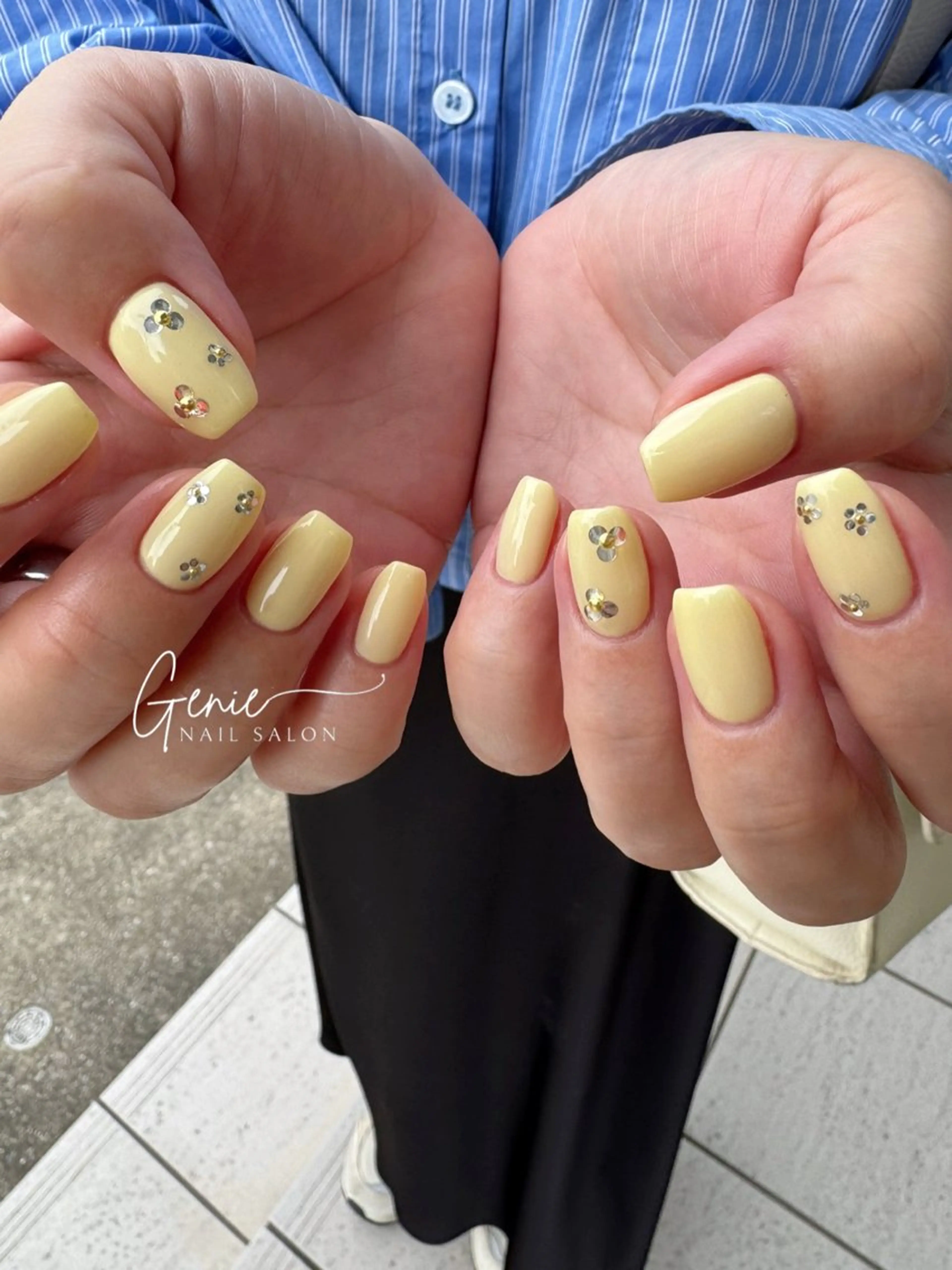 ネイル ニュアンスネイル ハンドネイル Nail salon Genieのネイルデザイン
