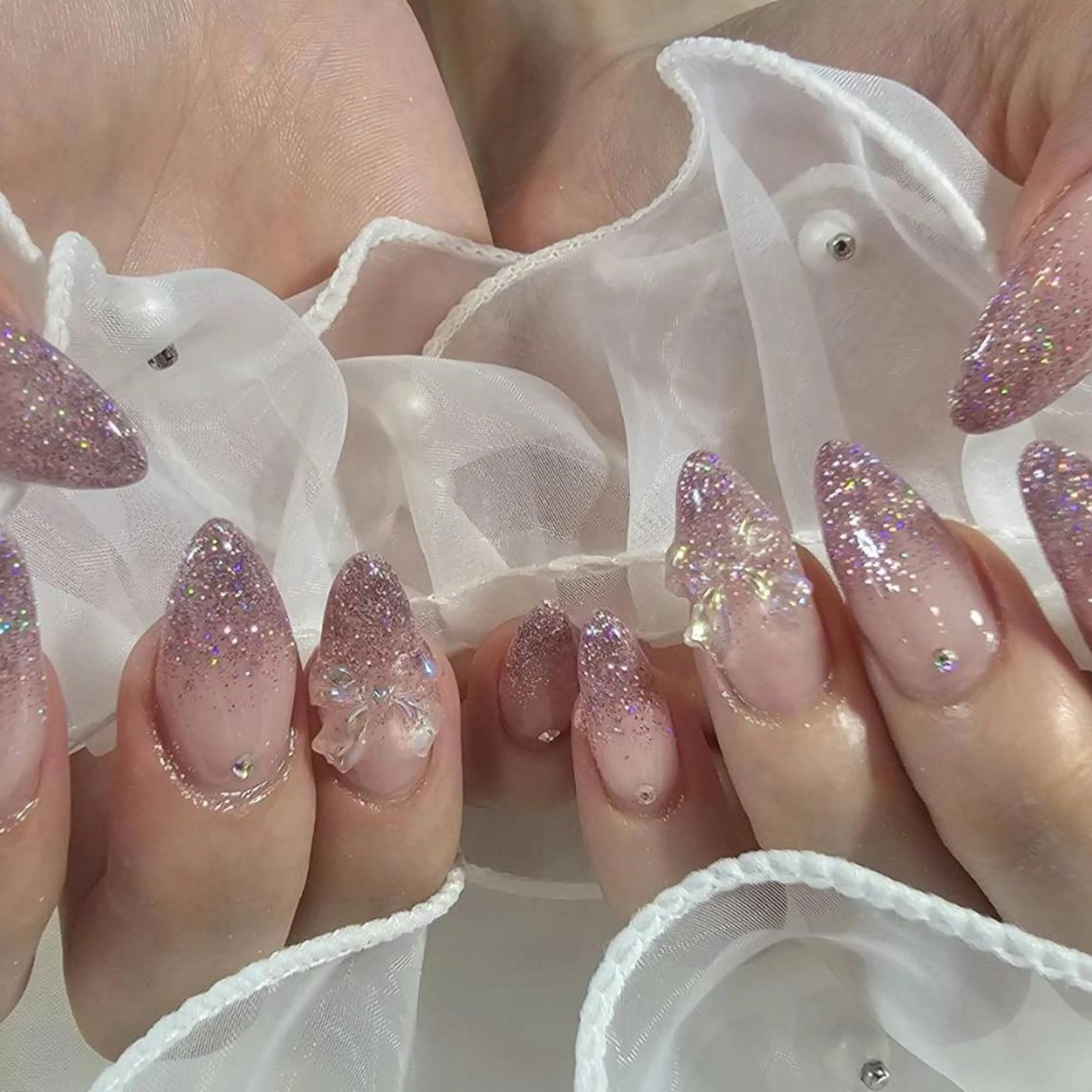 ワンカラー💅マグネット🧲/ラメグラ☆90分シンプル【オフなし】の写真