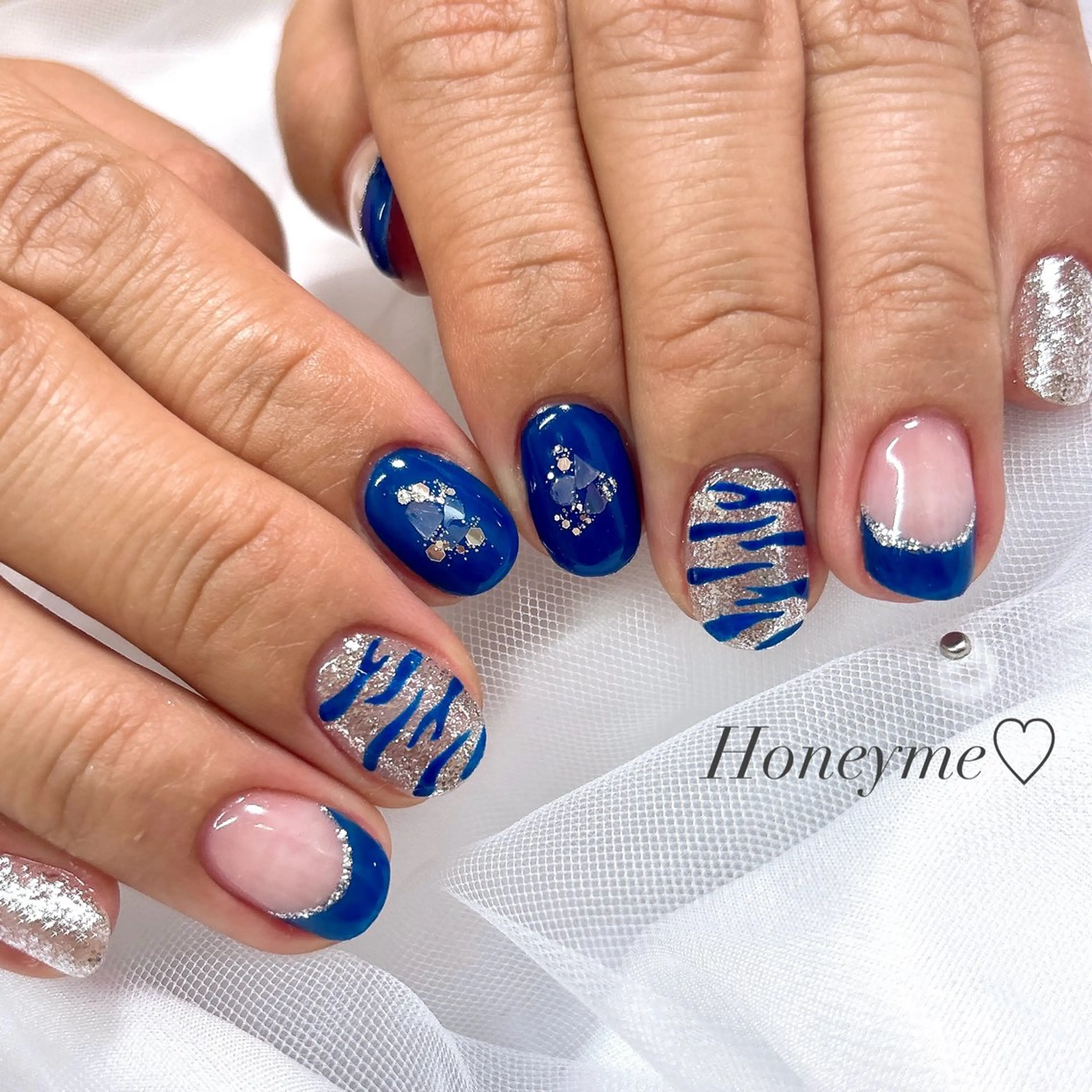 ネイル Honey me ❁⃘*.ﾟのネイルデザイン