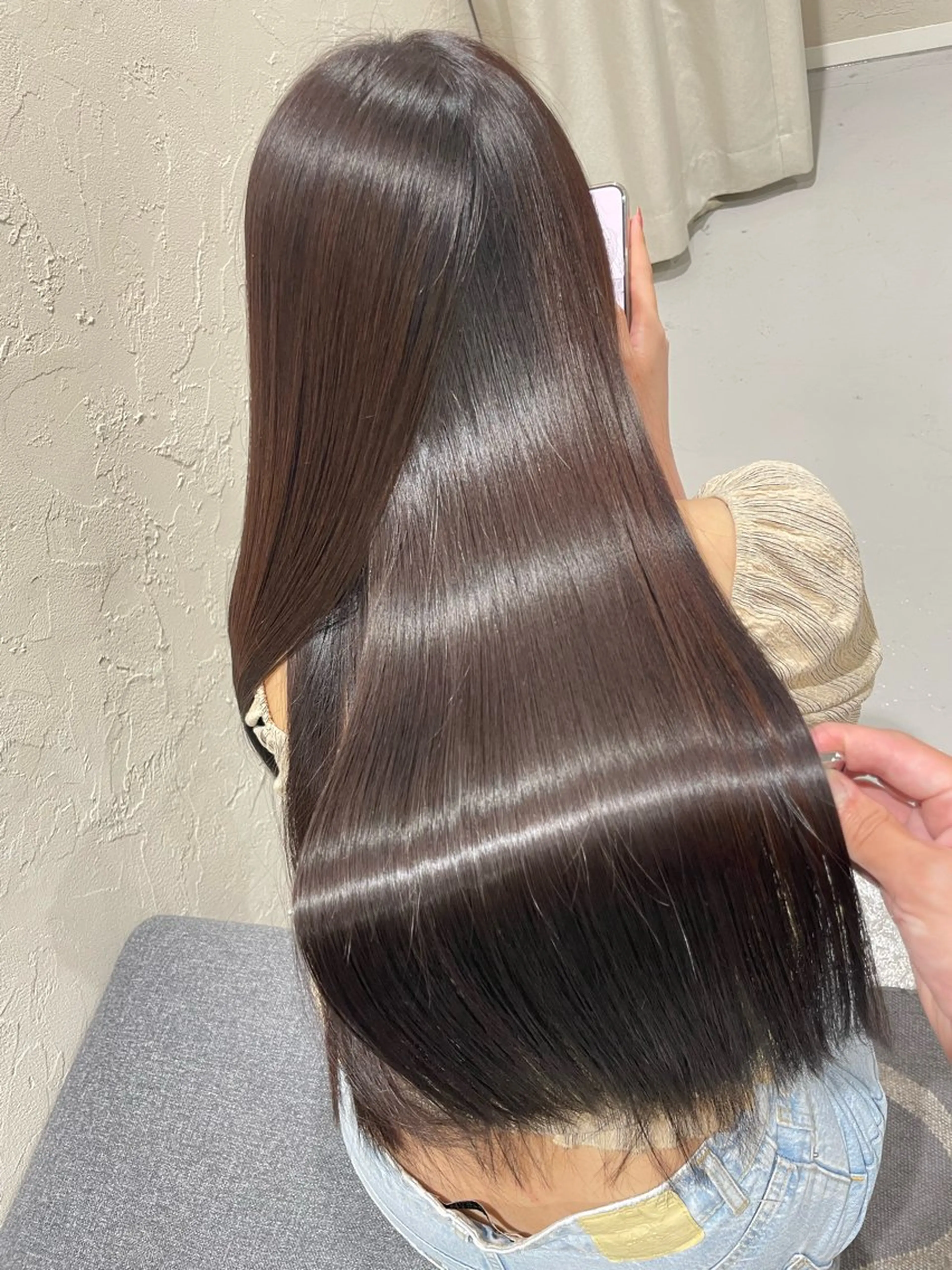 髪質改善トリートメントの写真