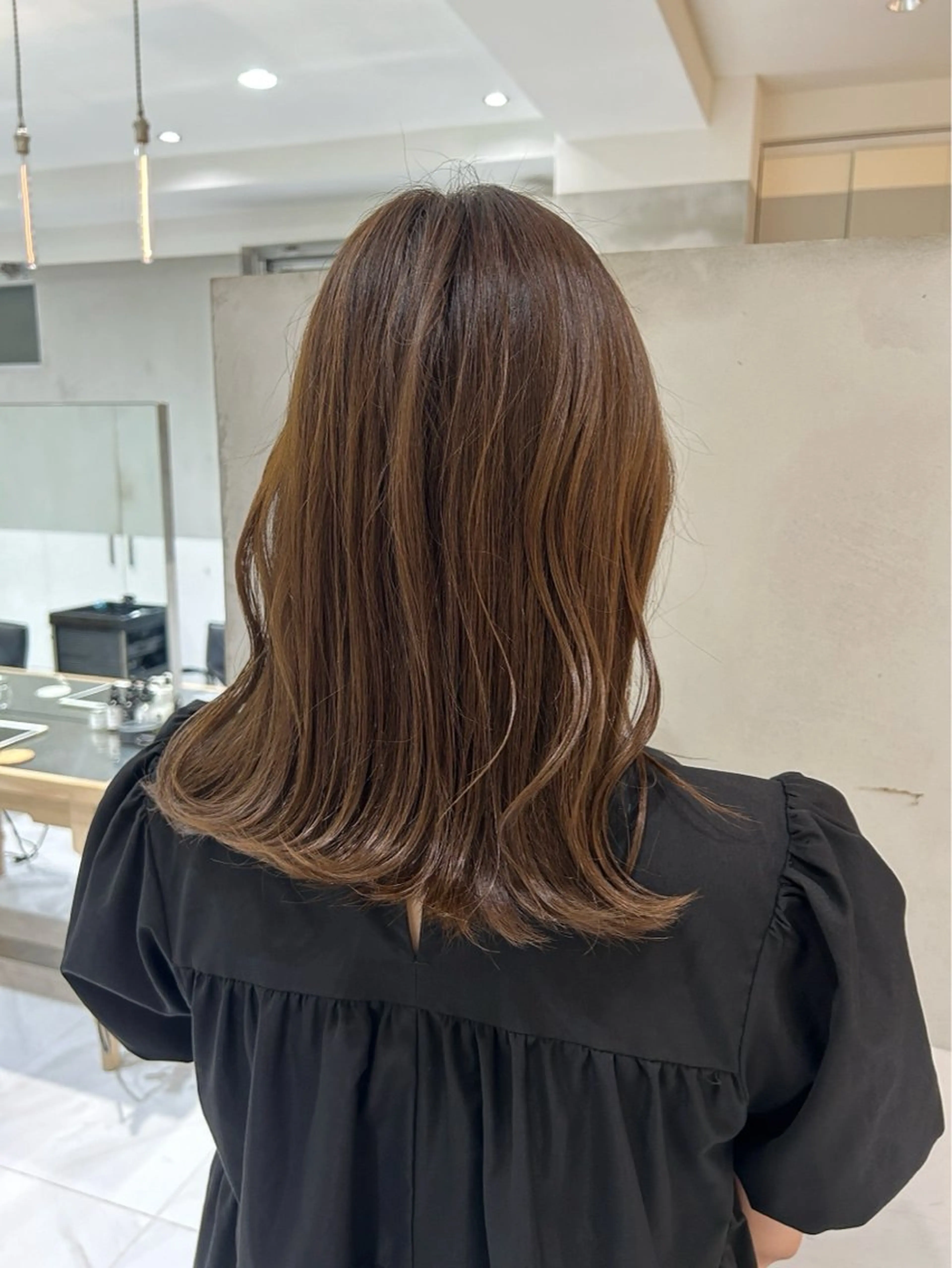 ロング カラー ワンカラー𝜗𝜚. /Hana/錦糸町のヘアスタイル
